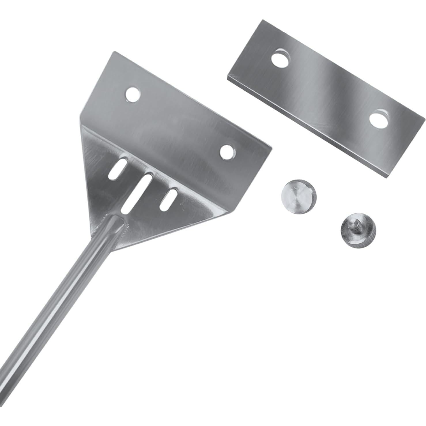 Raspador de Algas Kirecoo 65 cm Acero Inoxidable para Acuarios