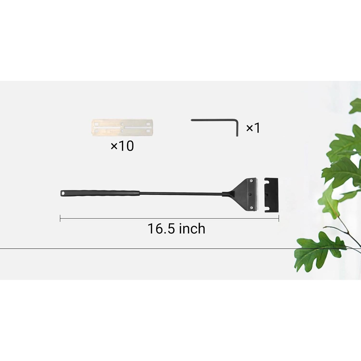 Rascador de Algas para Acuario Vimvins con 10 Cuchillas Reemplazables