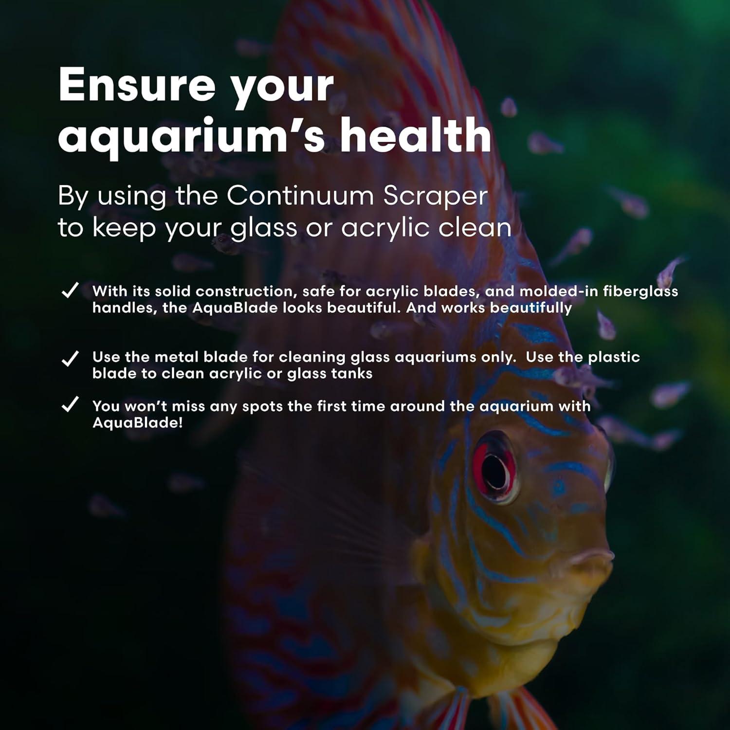 Raspador de Algas Continuum AquaBlade P - Limpieza Acuarios