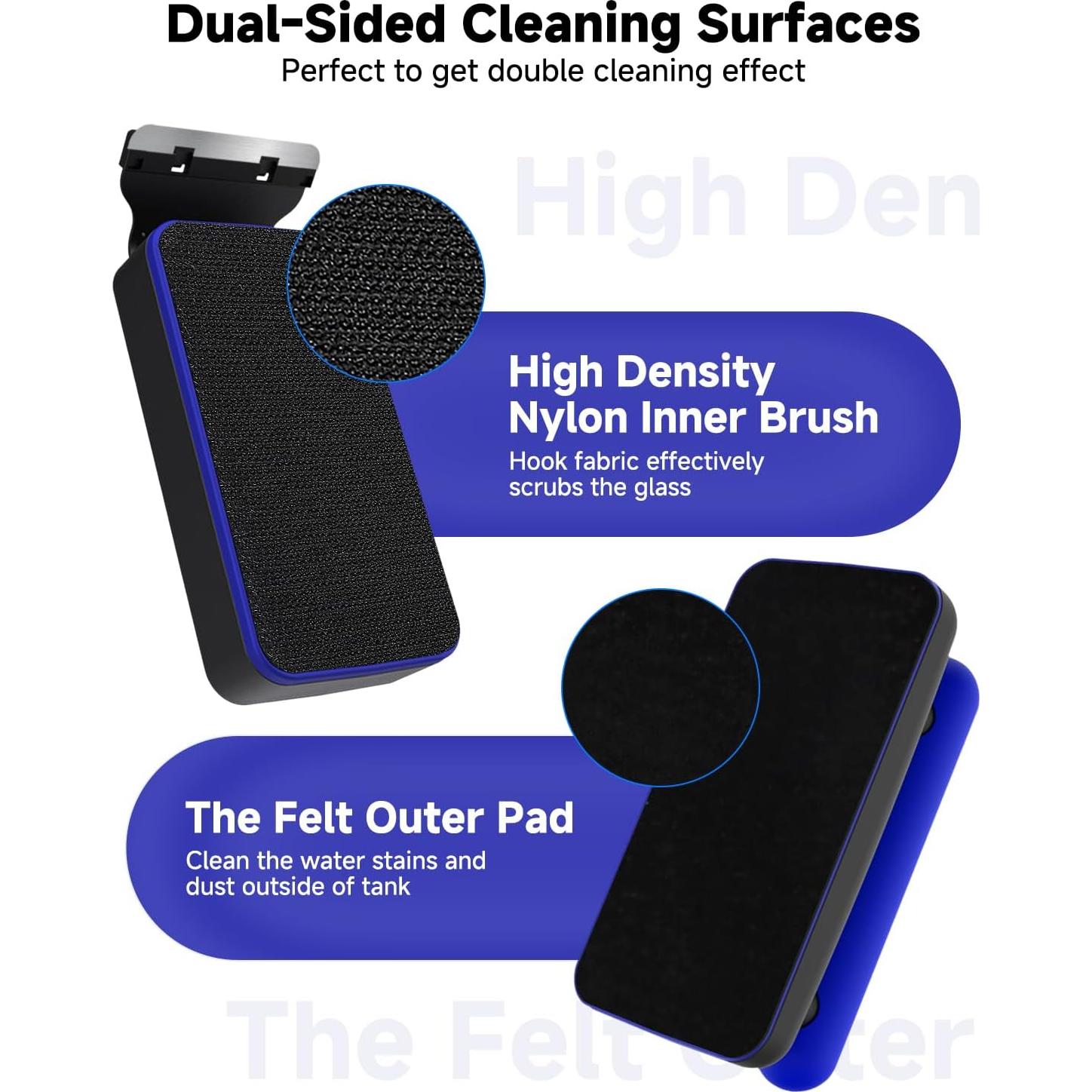 Limpiador Magnético para Acuarios AQQA M 0.5-1.0 cm