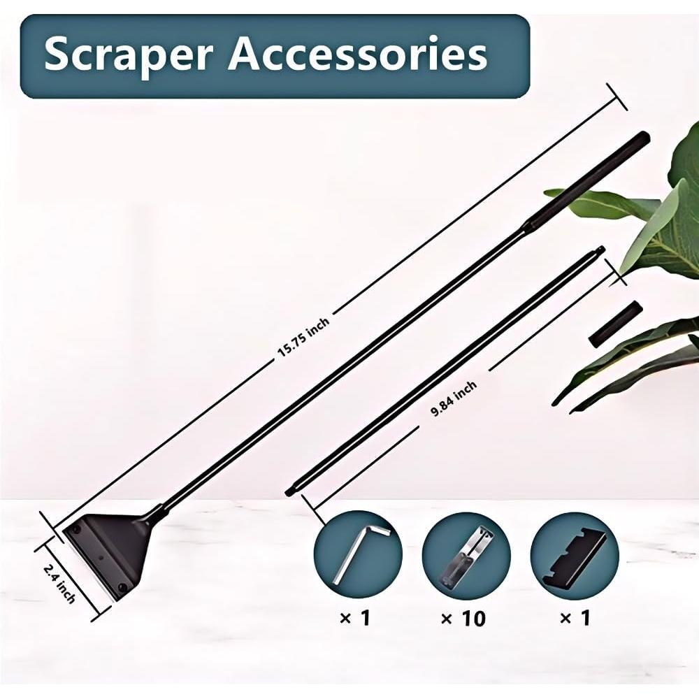 Rascador de Algas Lominie para Acuarios de Vidrio 65cm