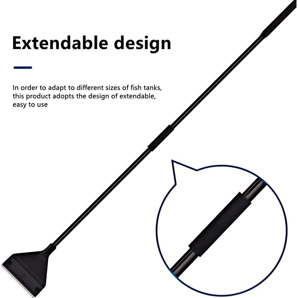 Rascador de Algas Lominie para Acuarios de Vidrio 65cm