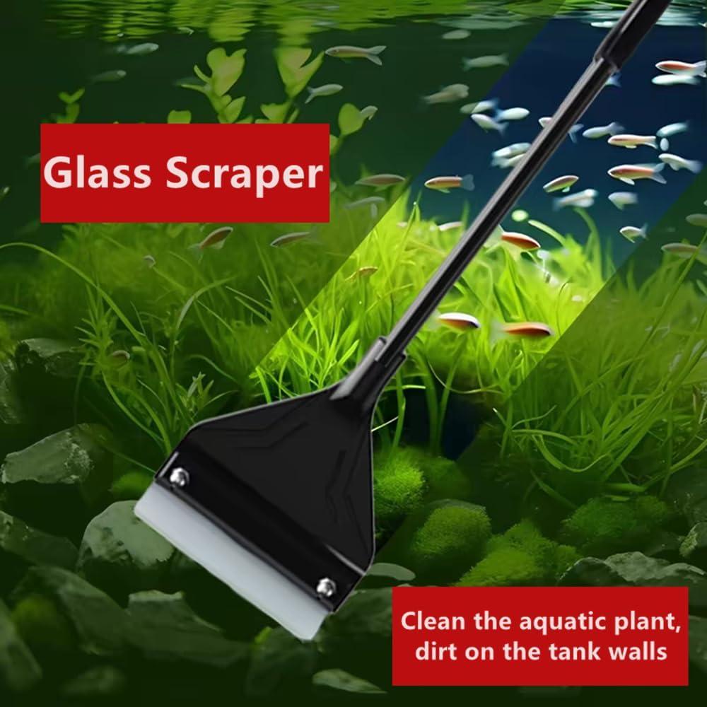 Rascador de Algas Lominie para Acuarios de Vidrio 65cm