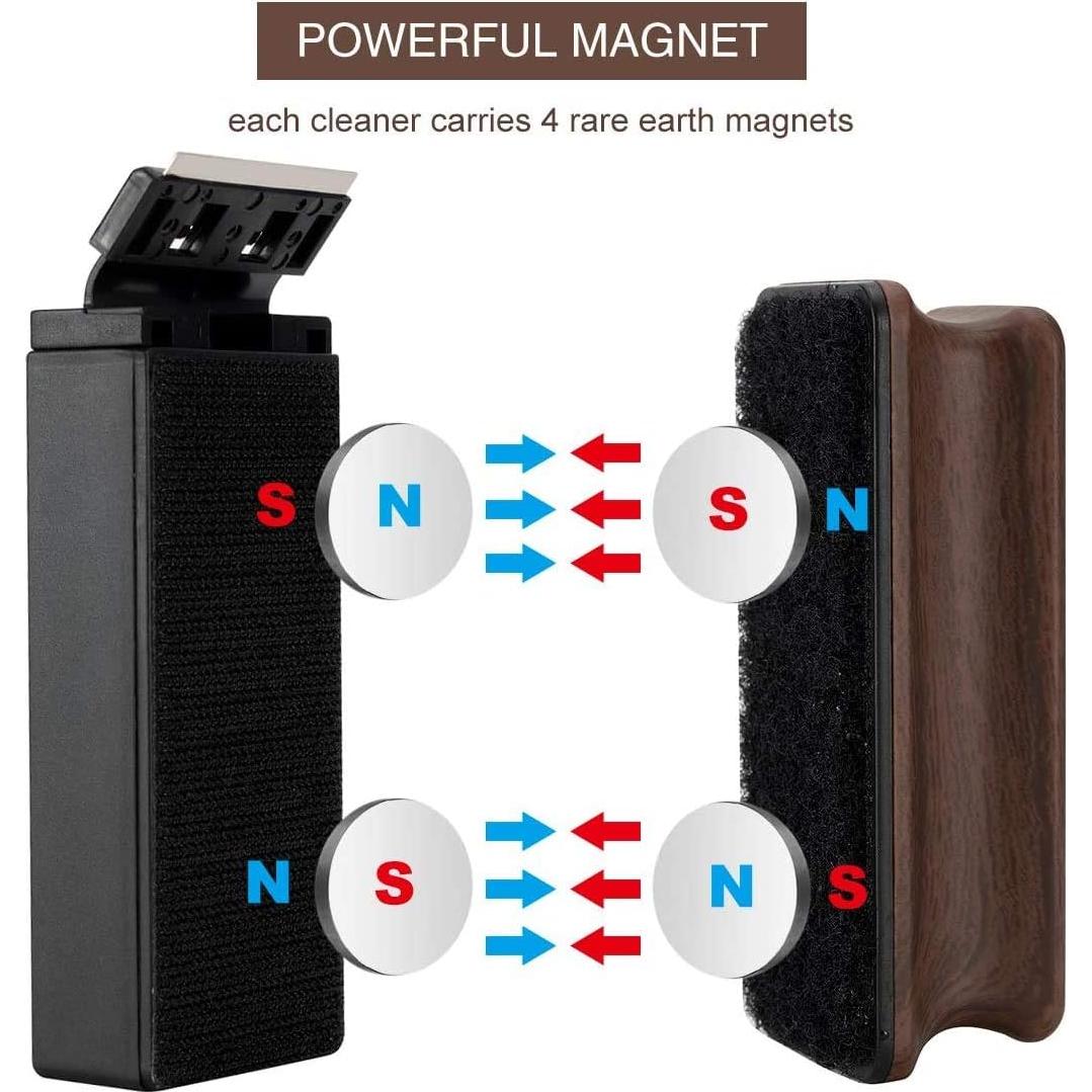 Limpiador Magnético para Acuarios hygger 10.4x5.3cm con Cuchillas