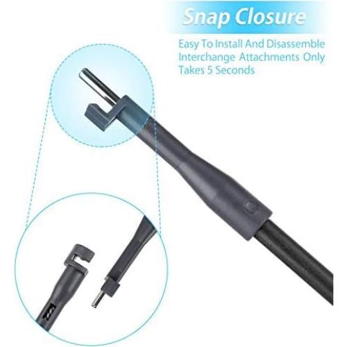 Kit de limpieza de acuarios Carefree Fish 4EN1 fibra carbono