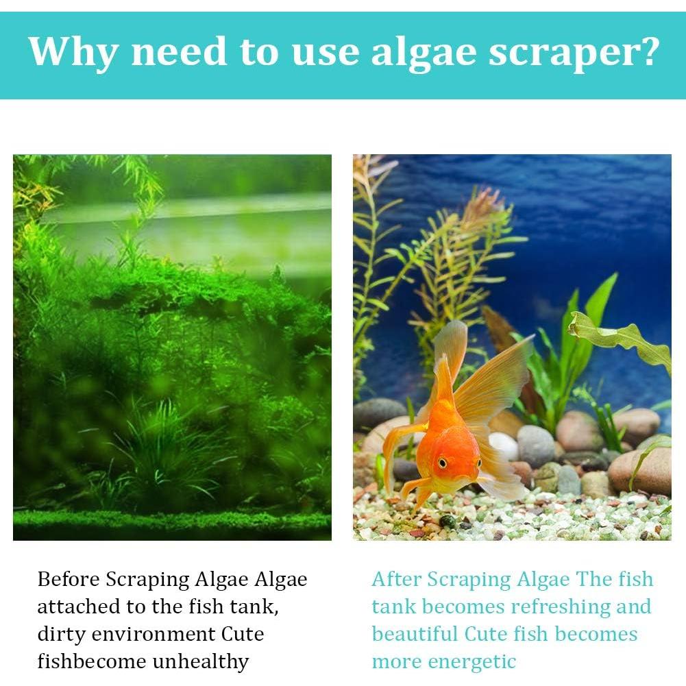 Raspador de Algas ZRDR para Acuarios de Vidrio 90 cm