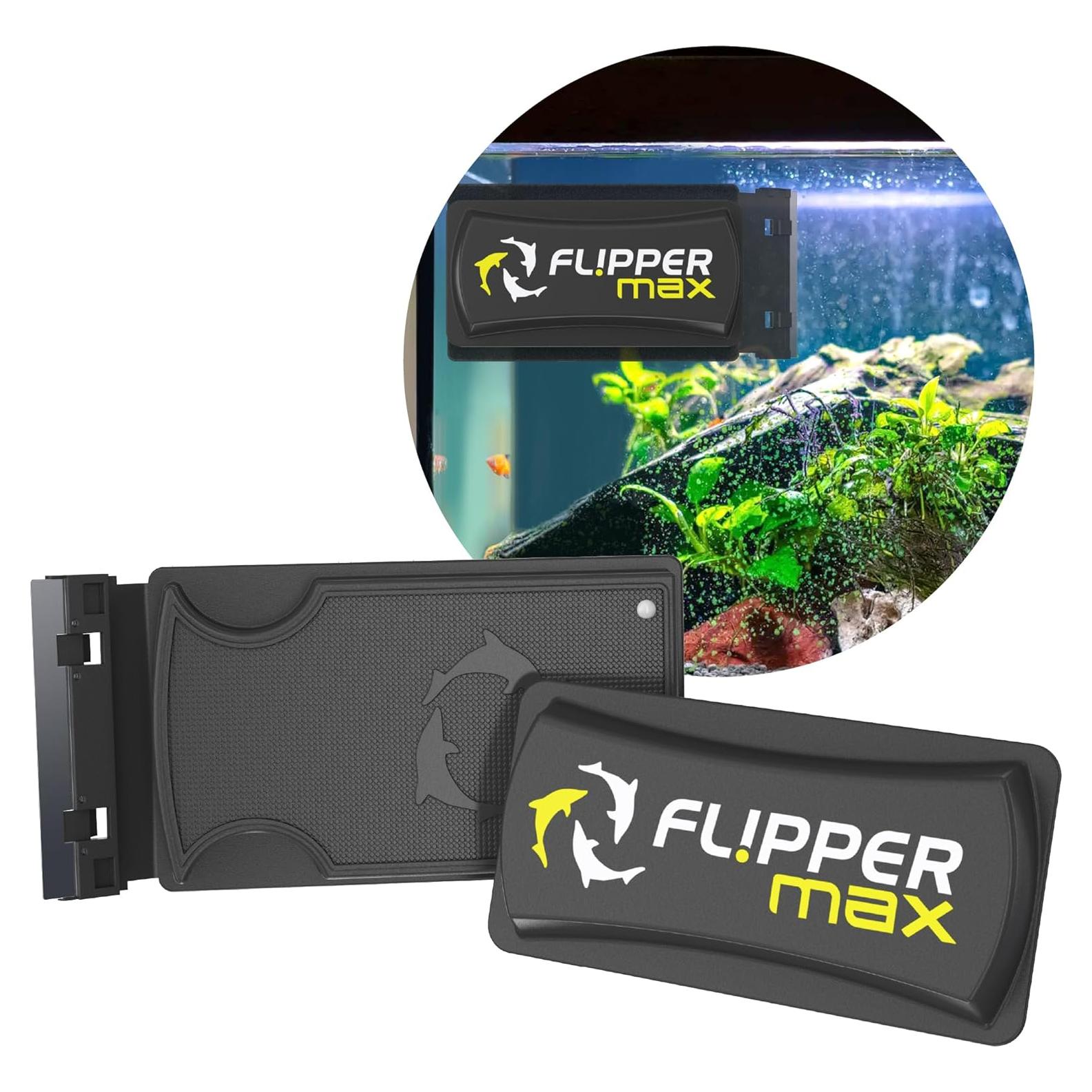 Limpiador Magnético de Acuario Flipper Max 17.8x8.9cm