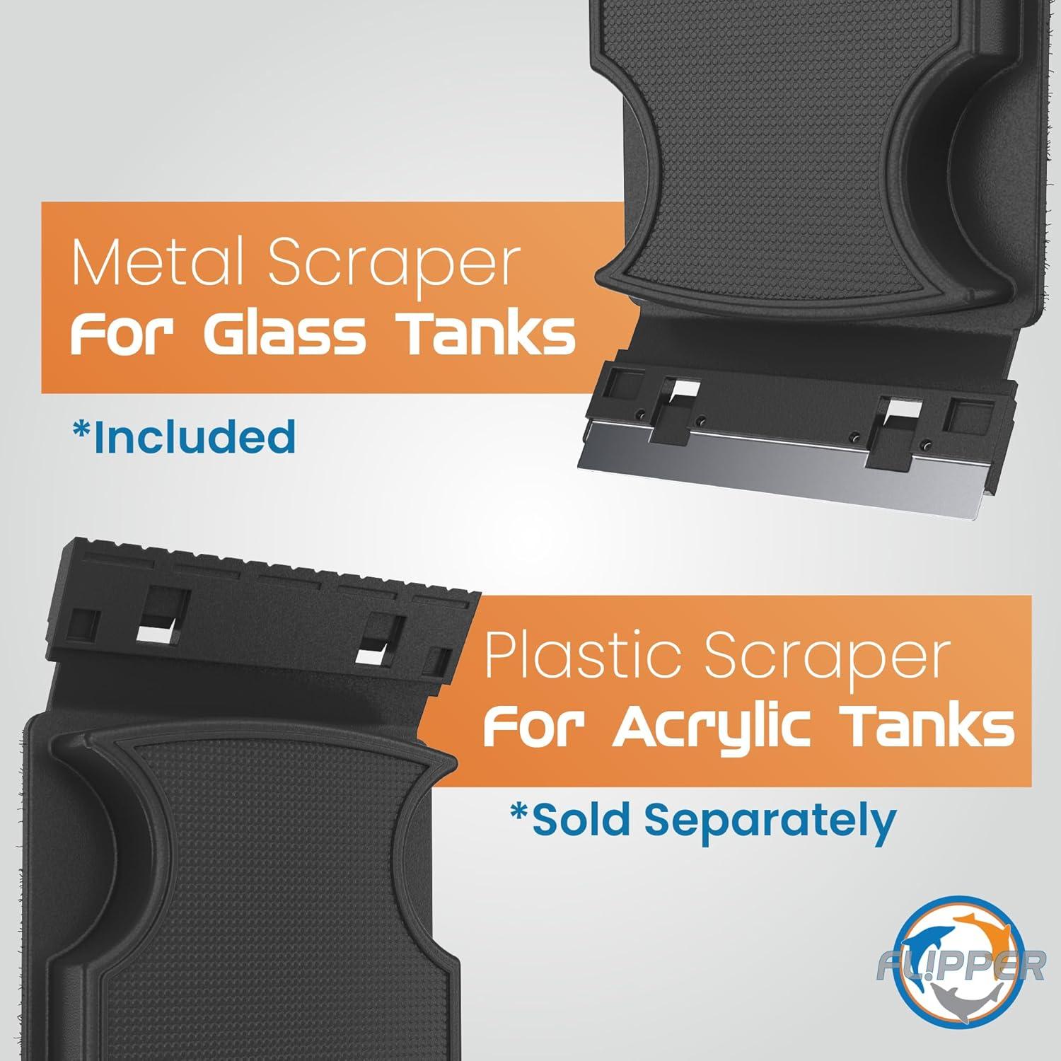 Limpiador Magnético de Acuario Flipper Max 17.8x8.9cm