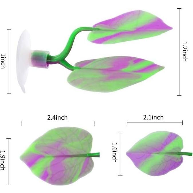 Hamaca de Hoja para Betta SLSON - Silicona Suave 2 Piezas