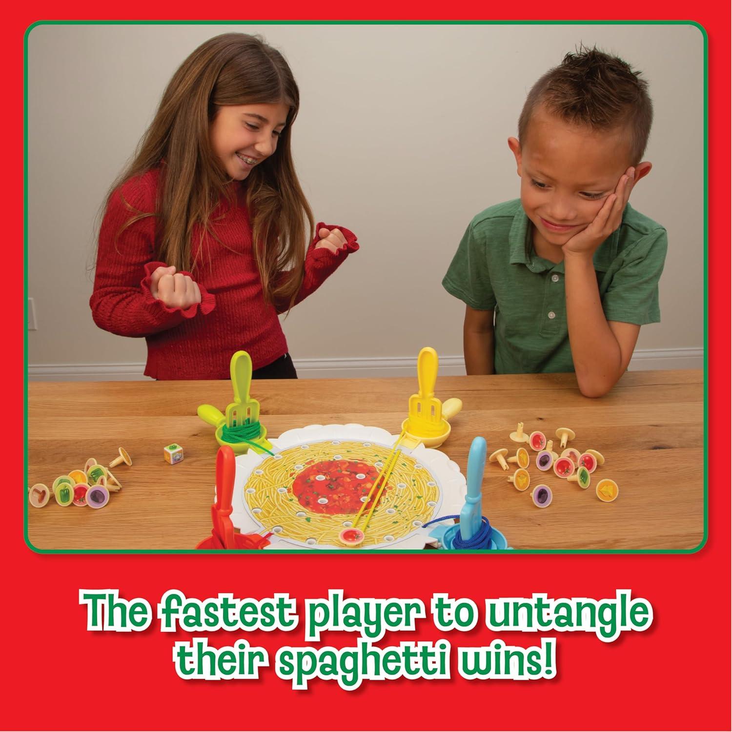 Juego de Mesa Ready Set Spaghetti - Diversión Familiar 2-4 Jugadores