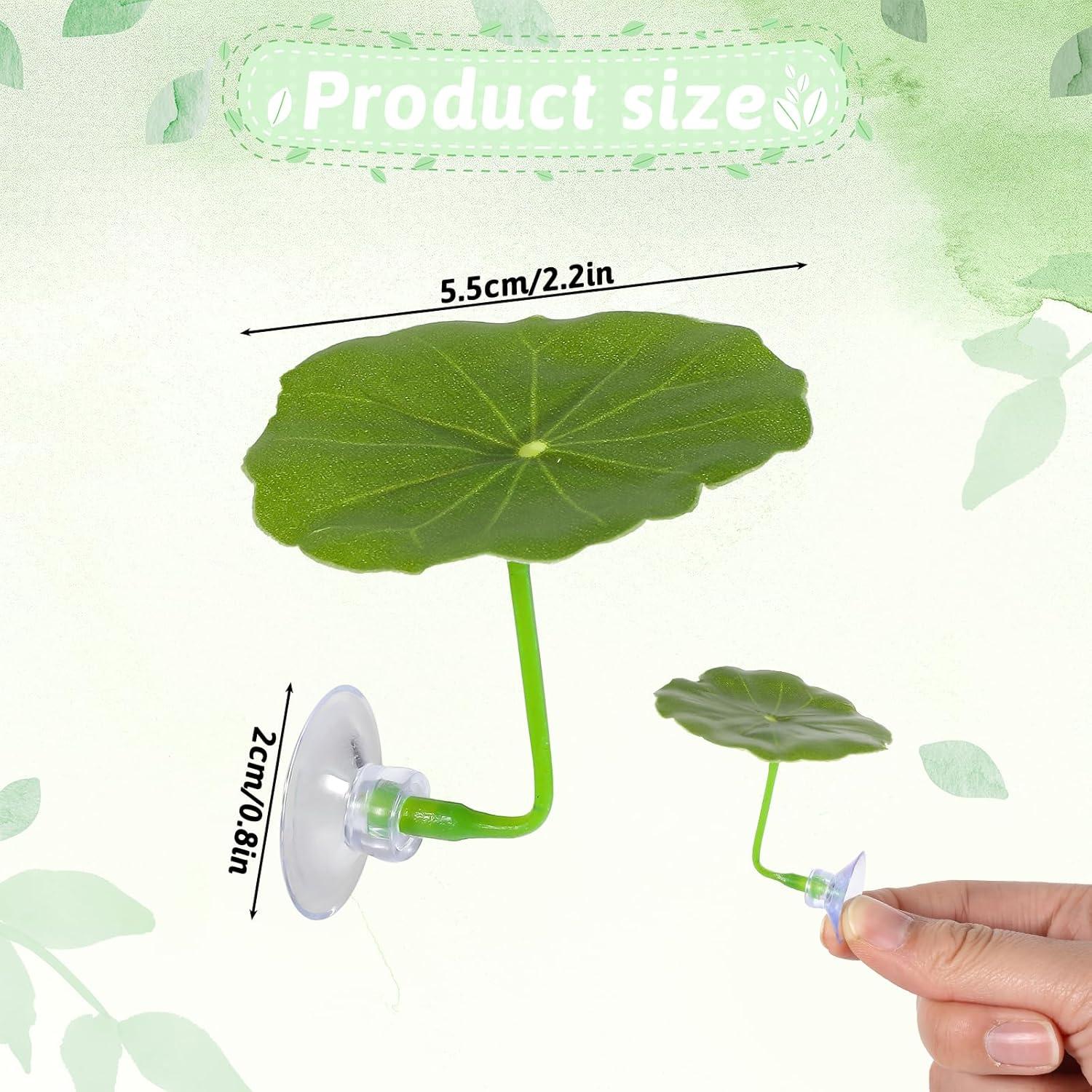 3 Hamacas de Hoja para Peces Betta Bruislard - Decoración Acuario