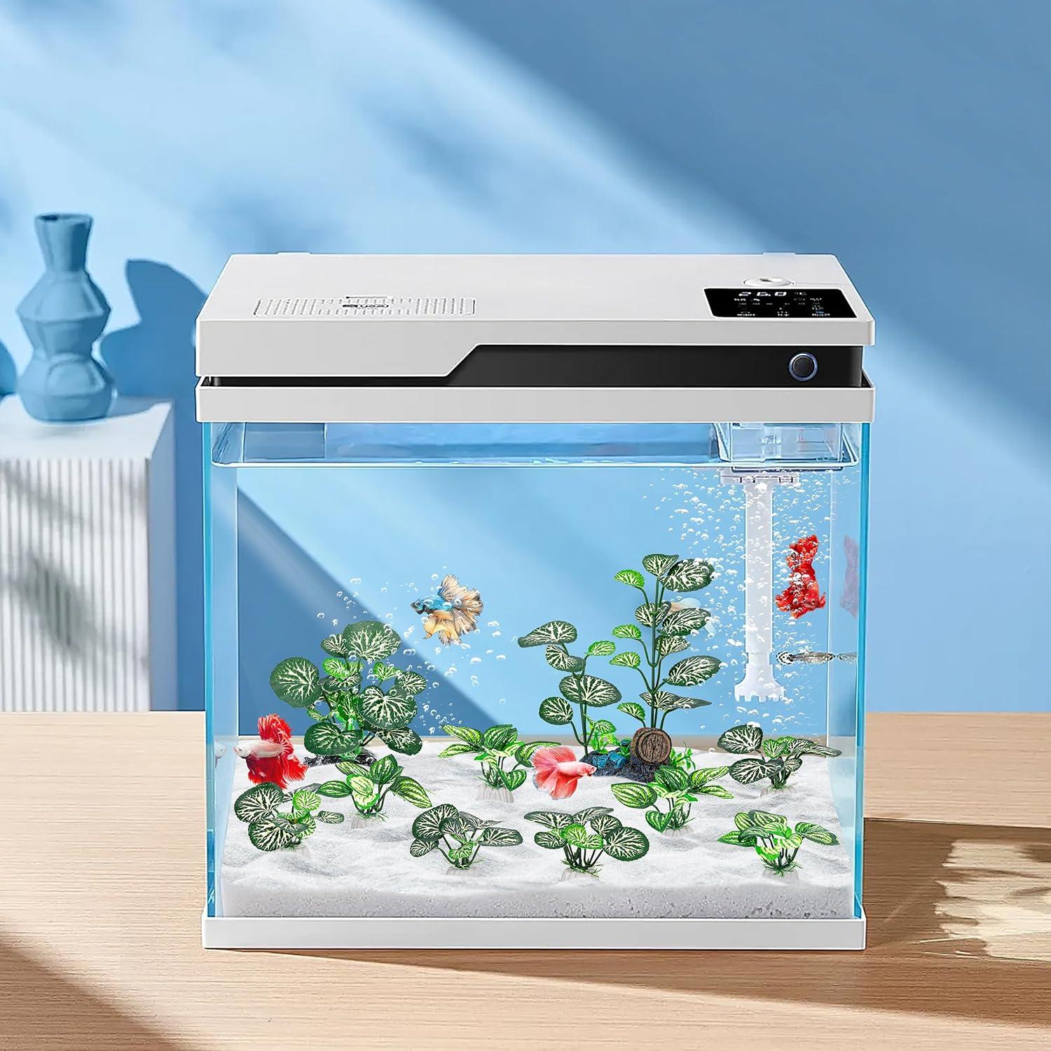 Plantas de Acuario Artificiales MyLifeUNIT - Paquete de 10