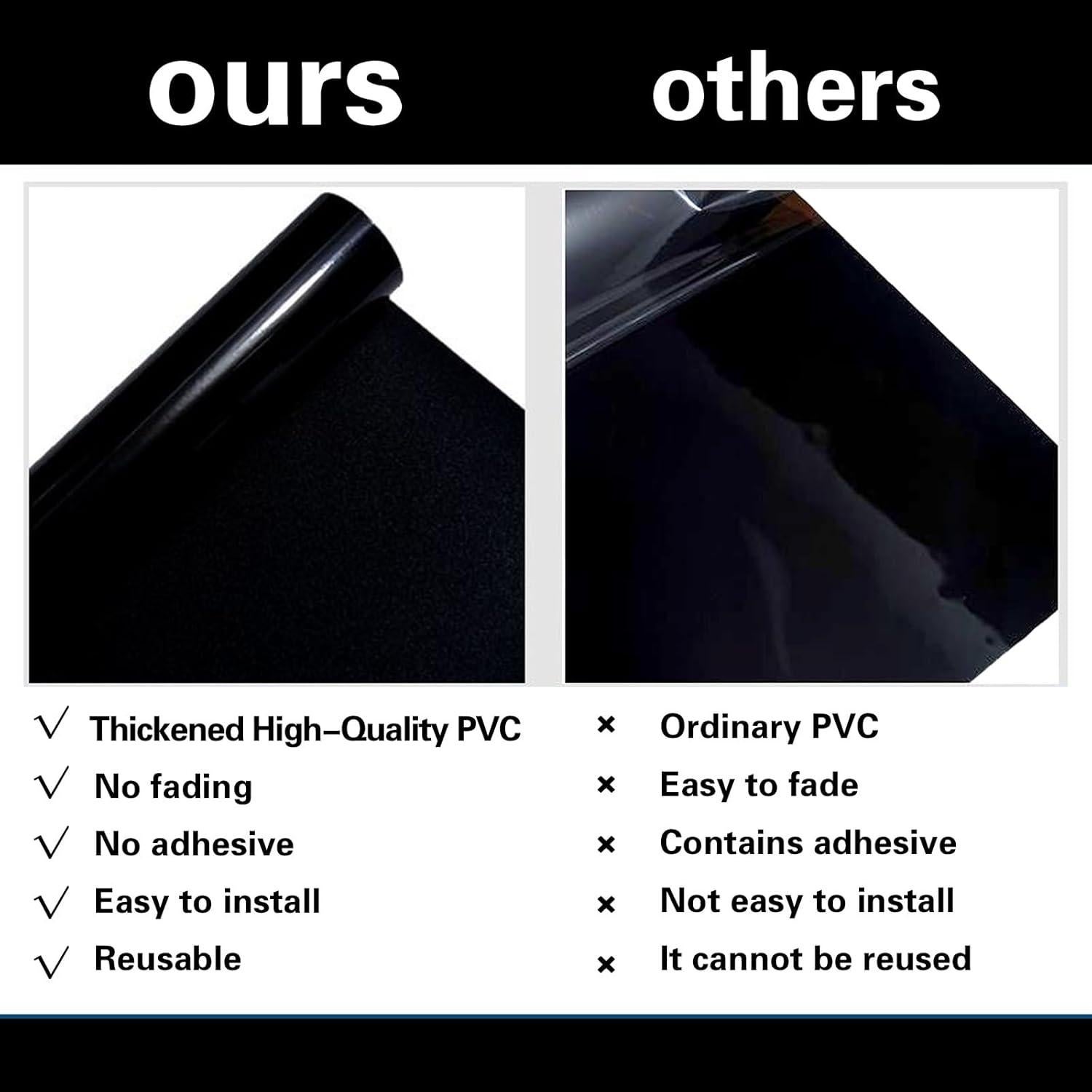 Fondo de Acuario Negro CICK SEED 30x99 cm Adhesión Estática