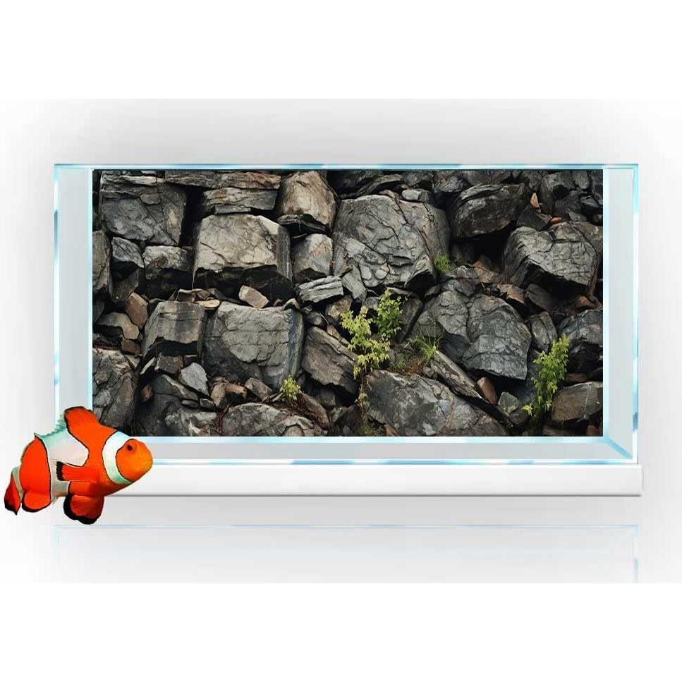 Fondo de Acuario Dtekoj 120x60cm Decoración Natural