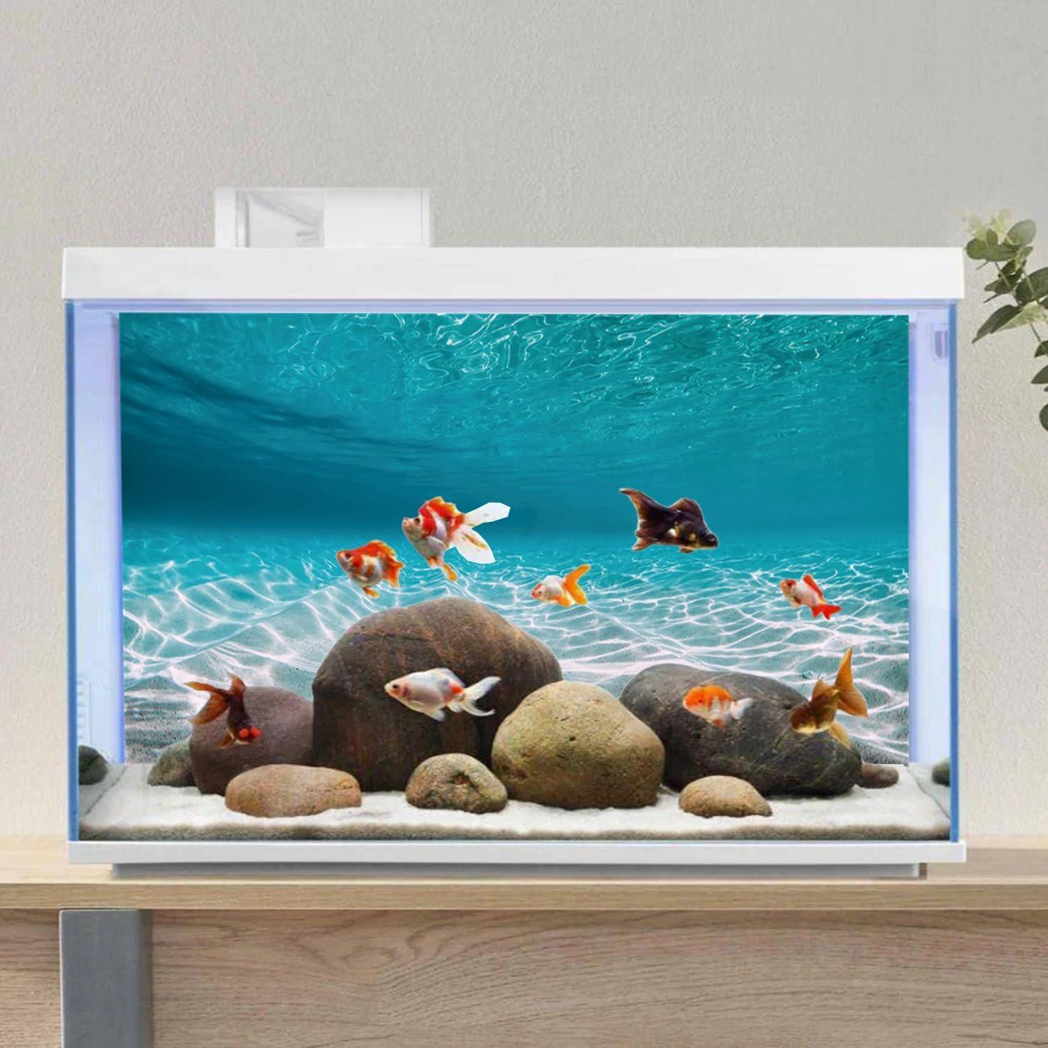 Fondo de Acuario AWERT 120x60 cm Vinilo Realista