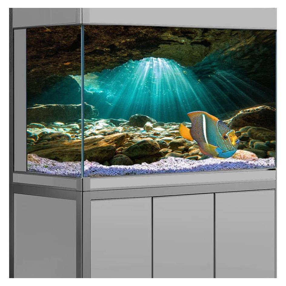 Fondo de Acuario 120x45 cm Pinpai Poliester Duradero