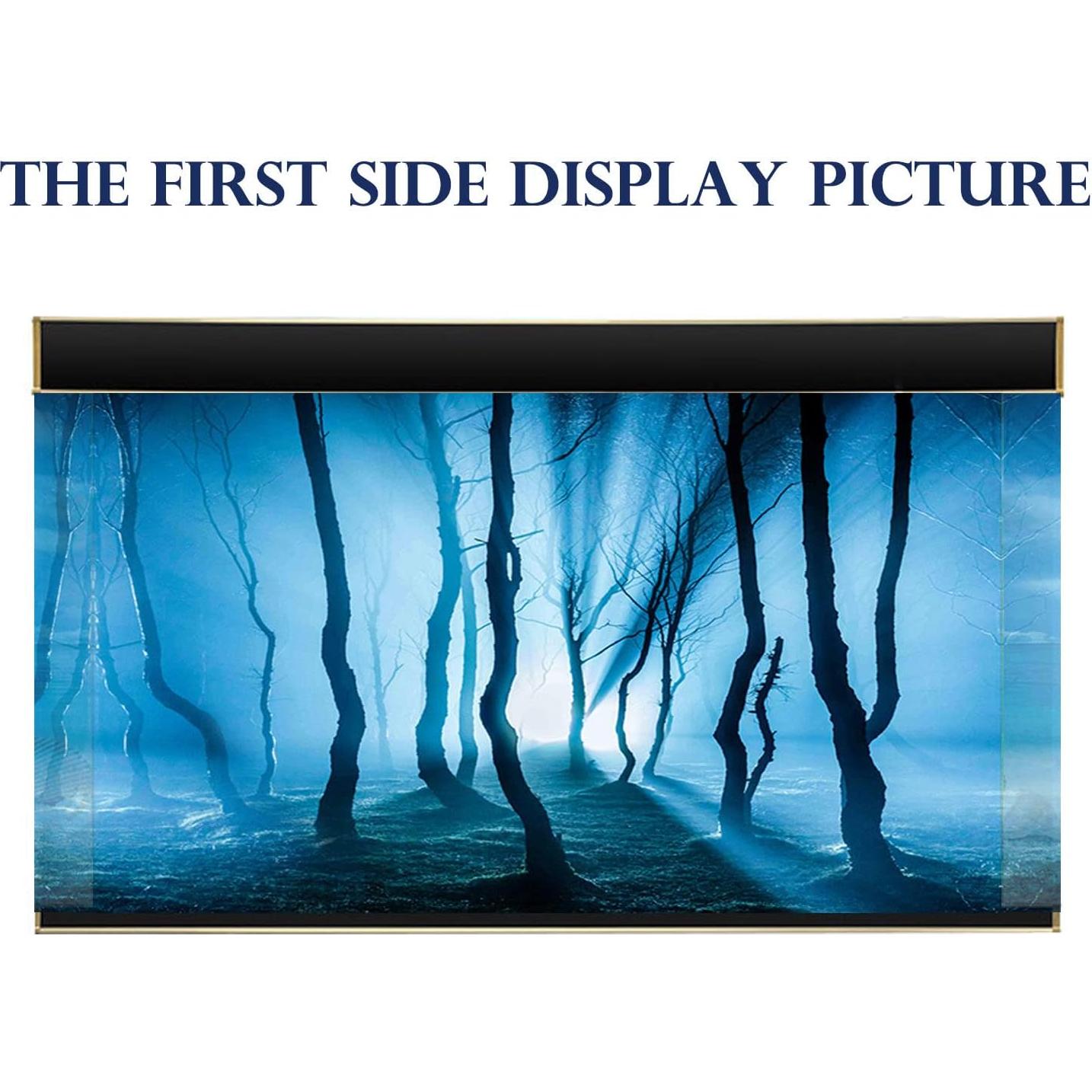 Fondo de Acuario Doble Cara ELEBOX 3D 30x81 cm PVC