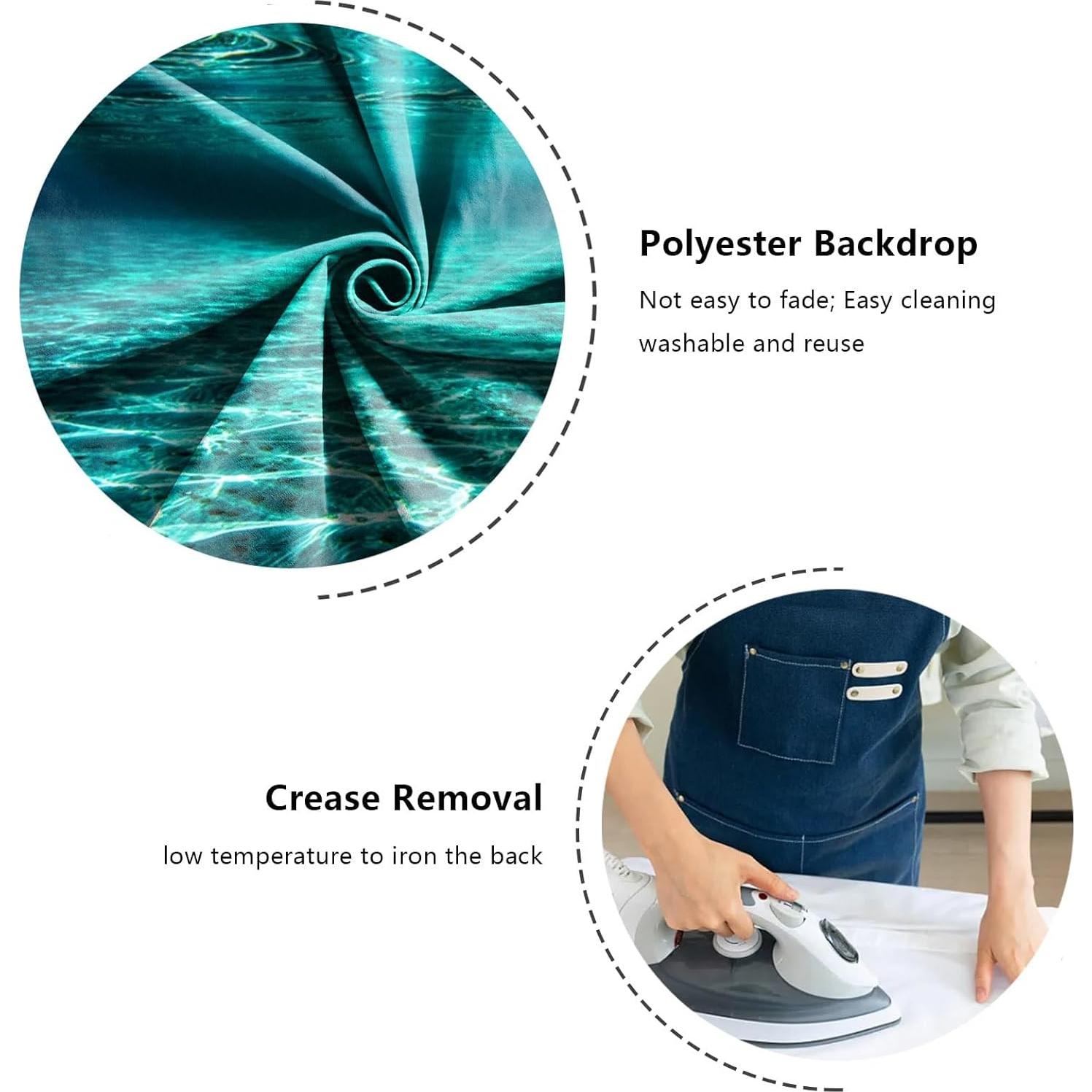 Fondo de Acuario YongFoto 121.9x45.7 cm Tela Poliester