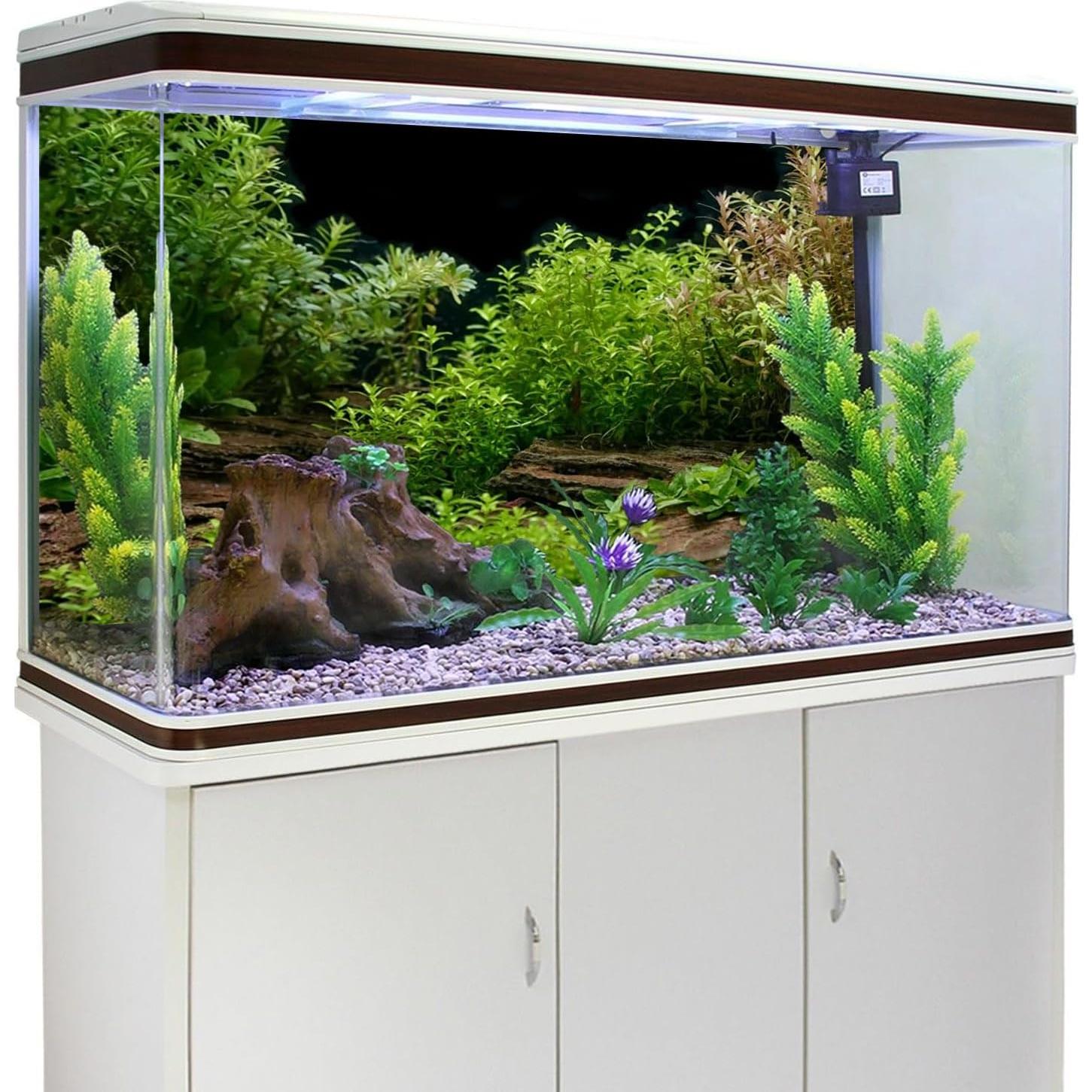 Fondo de Acuario AWERT 60x30 cm Vinilo HD con Cinta Doble Cara