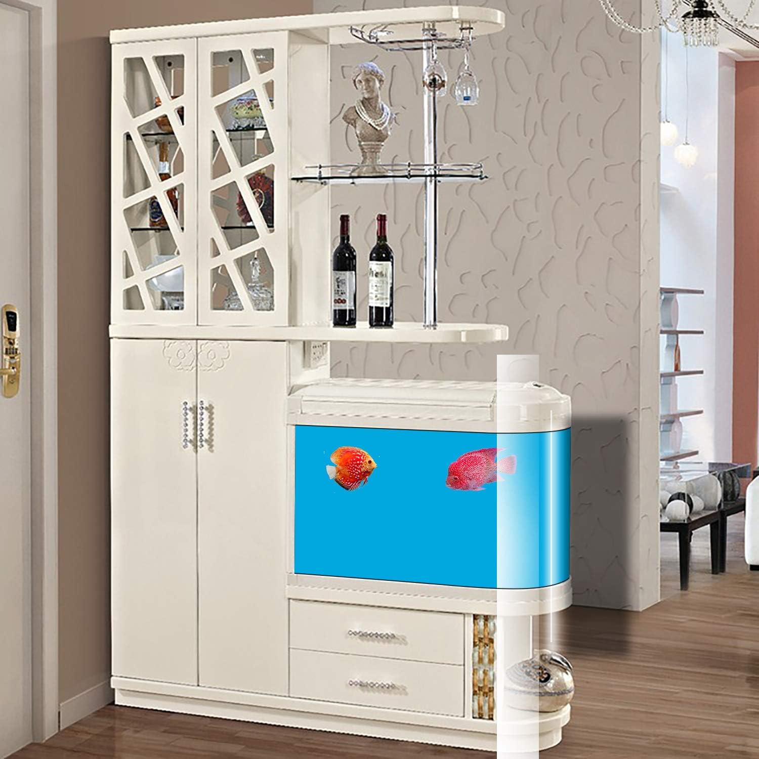 Fondo de Acuario Amalong Azul y Negro 63.5x38.1 cm