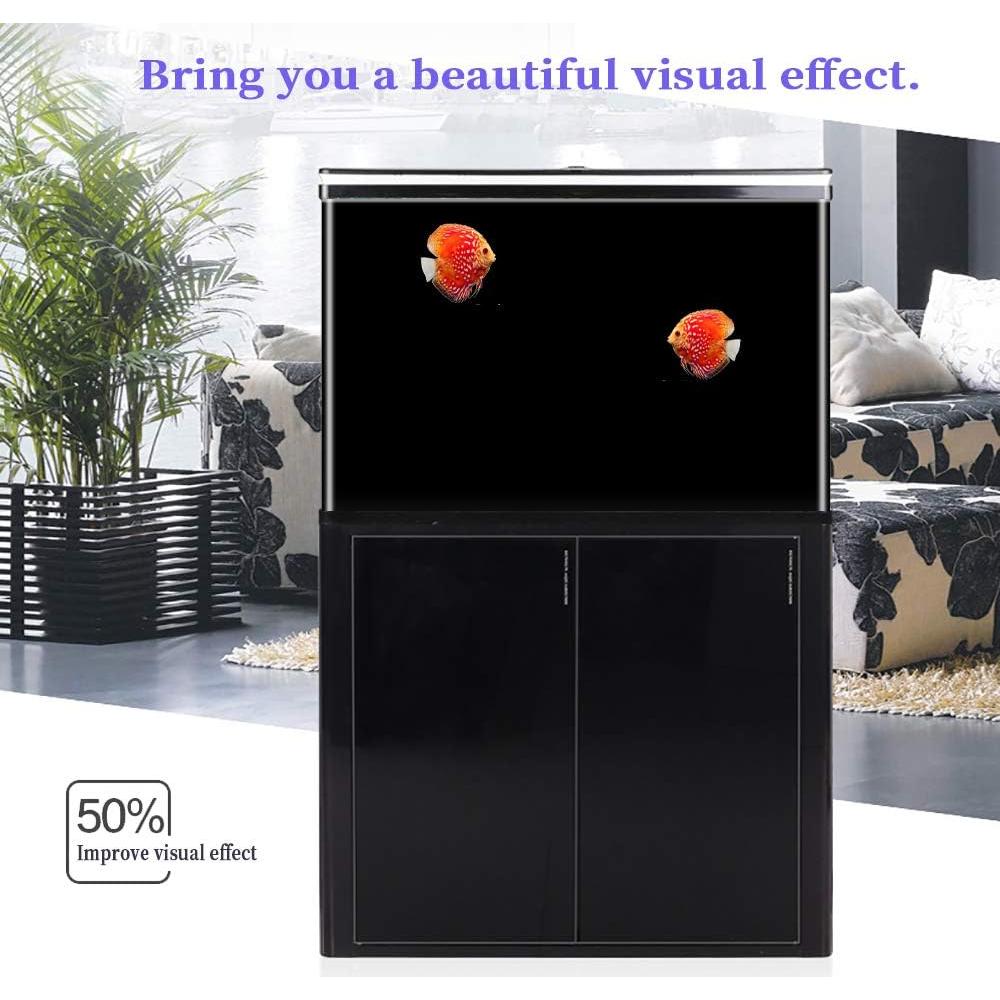 Fondo de Acuario Amalong Azul y Negro 63.5x38.1 cm