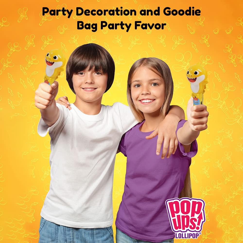 Soportes de Lollipop Baby Shark | Set de 12 | Sin desorden