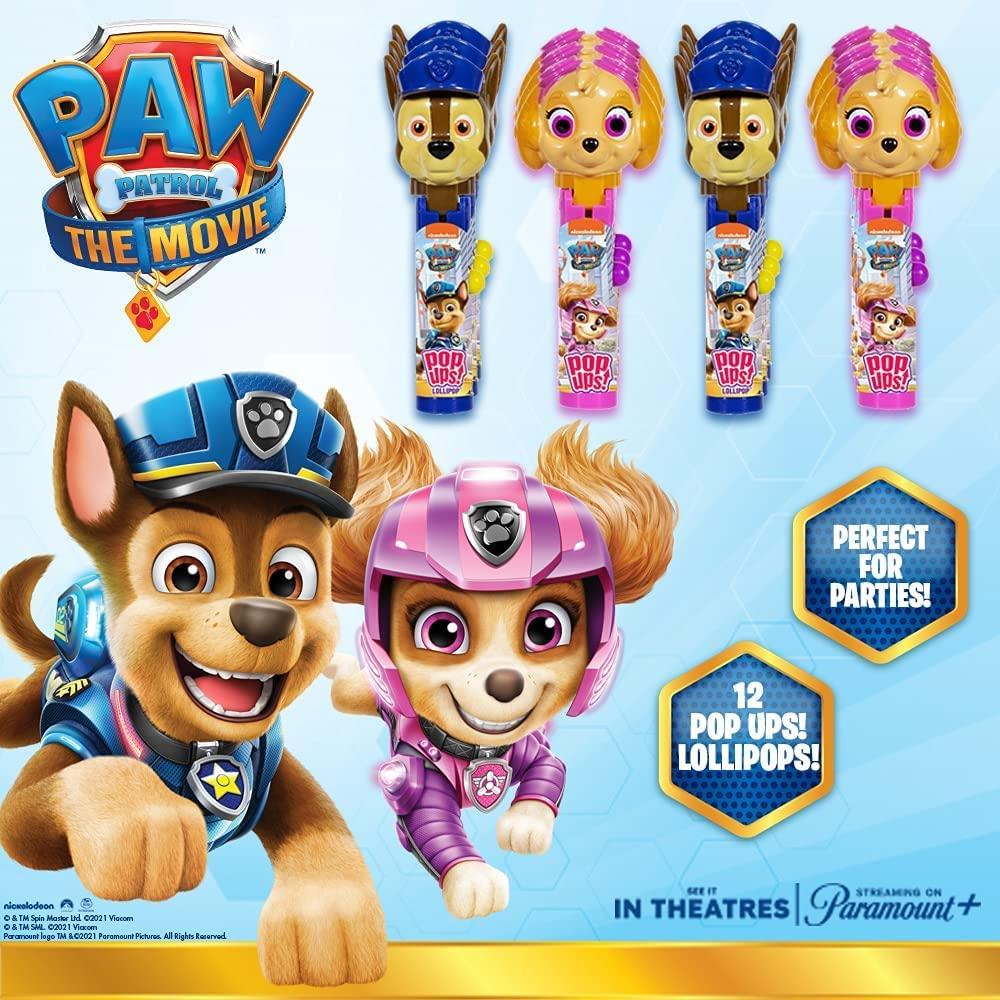 Soporte Lollipop Paw Patrol Set 12 Piezas Skye y Chase