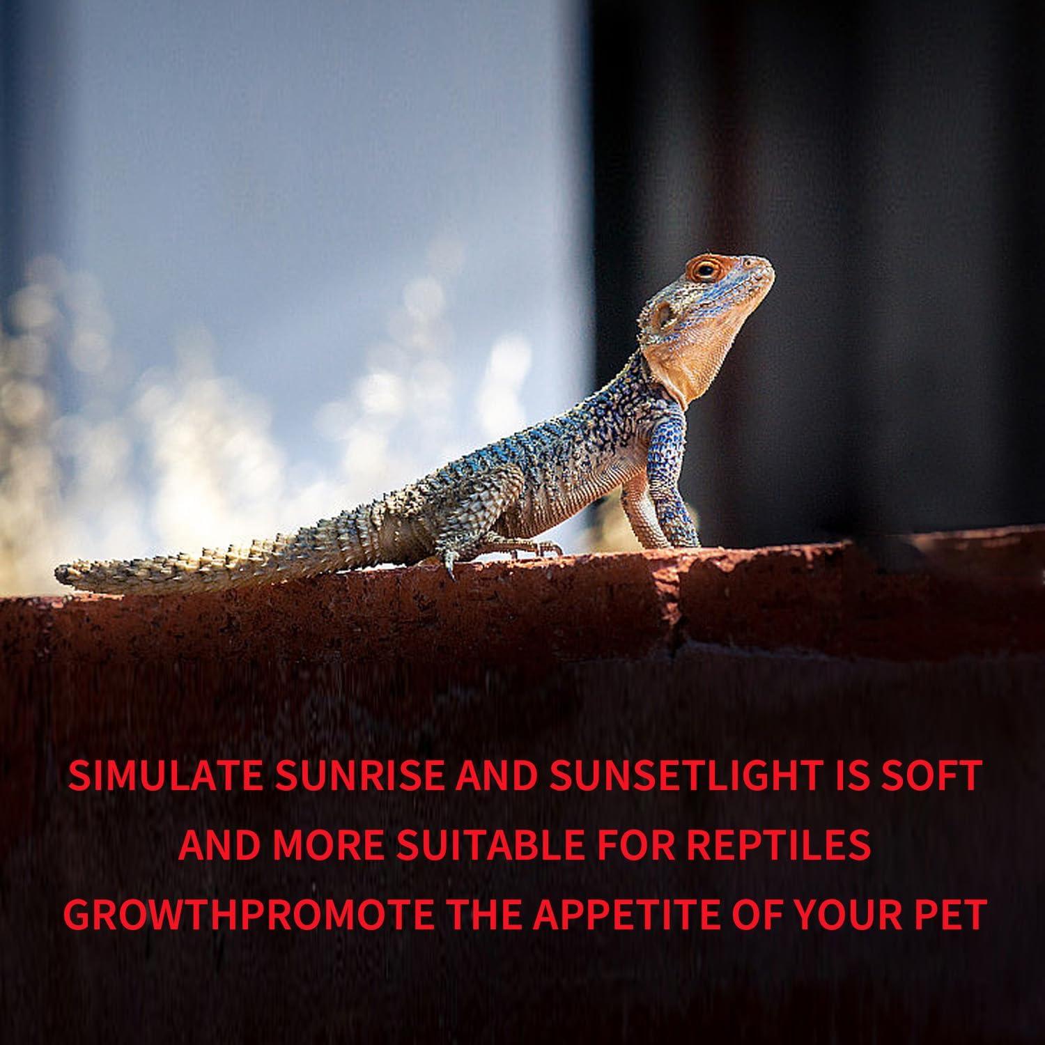 Bombilla de Calor Reptil KOHEOPT 75W 2-Pack UVA e Infrarrojo