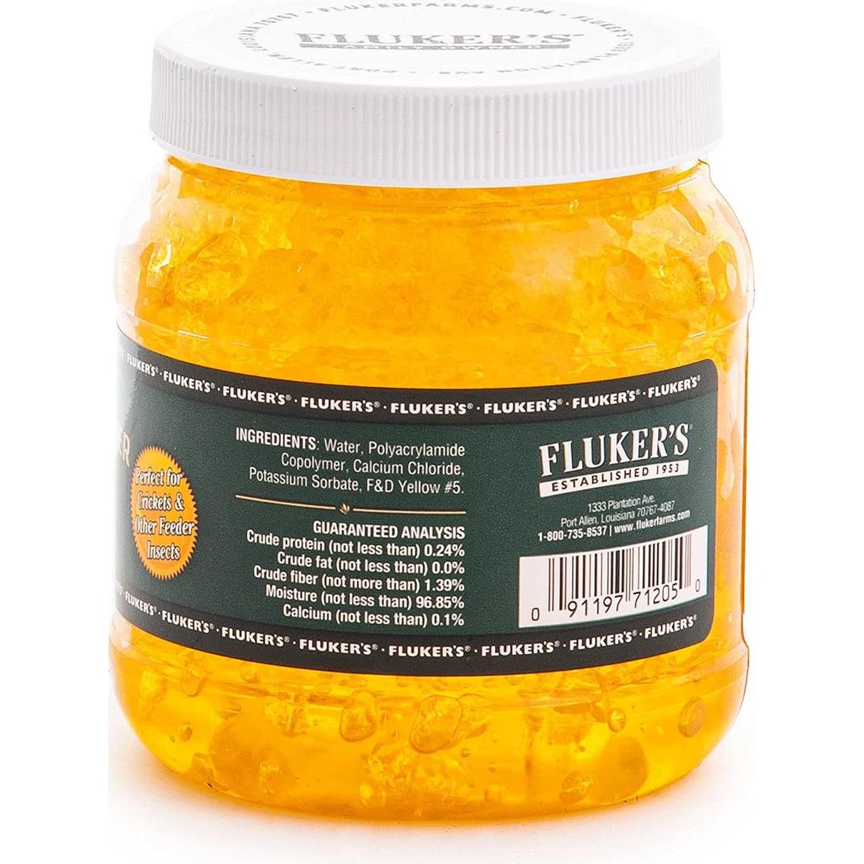 Fluker's Cricket Quencher Calcium Fortified, Easy to Use Gel Formula, 8 oz