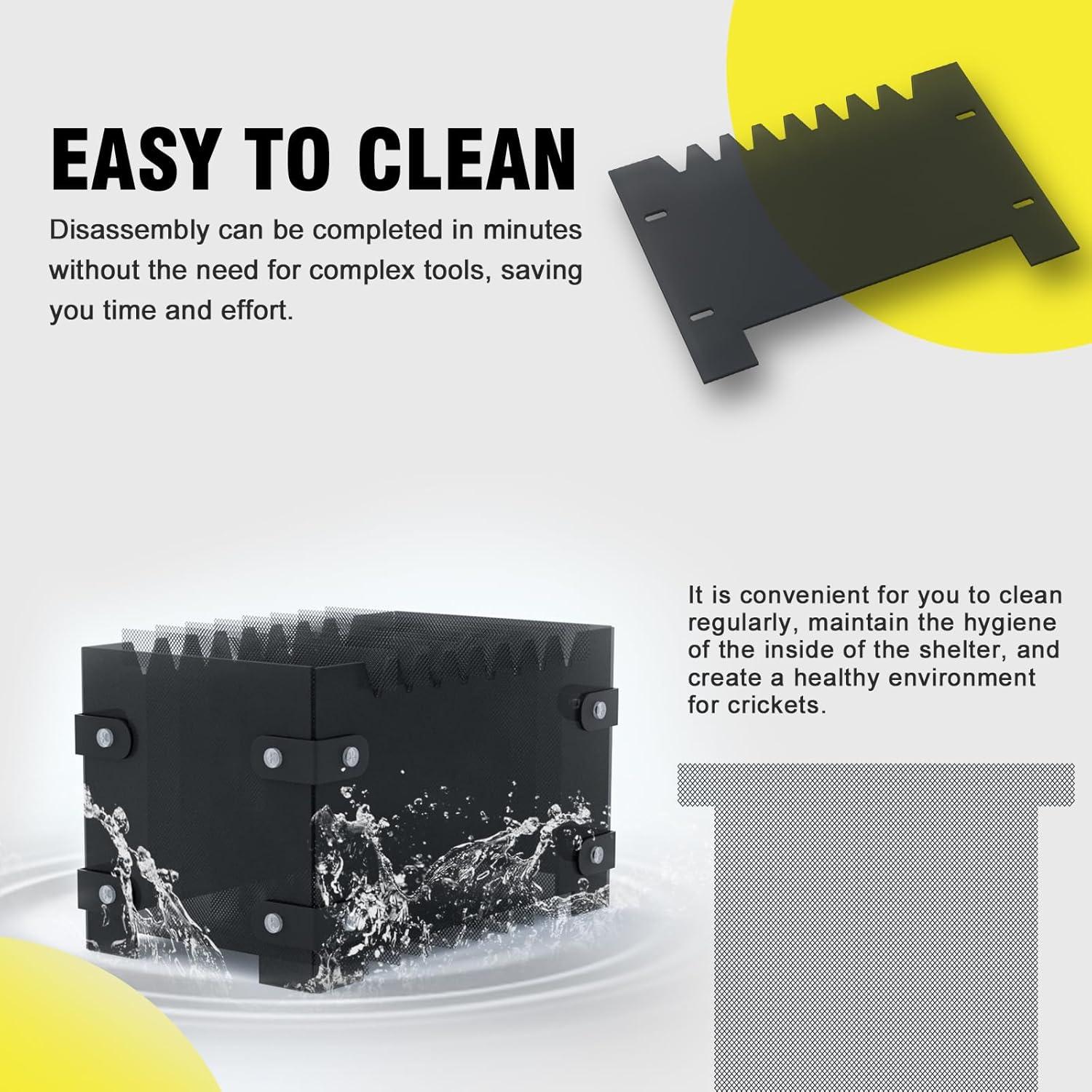 Habitáculo Acrílico para Grillos SIKGFPN 21.1x15.2x17 cm