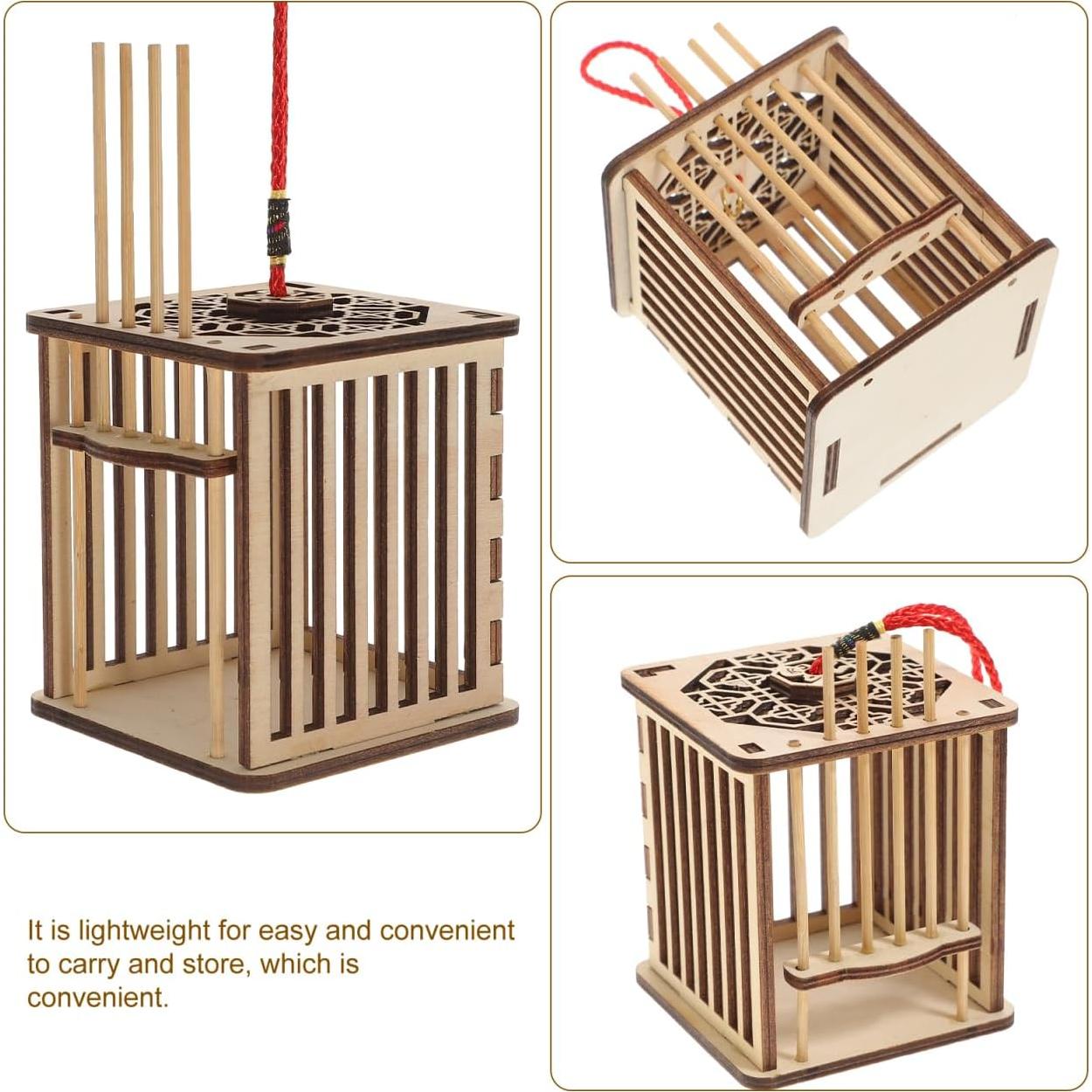 Jaula de Cricket Balacoo para Mascotas 7.29x7.29cm