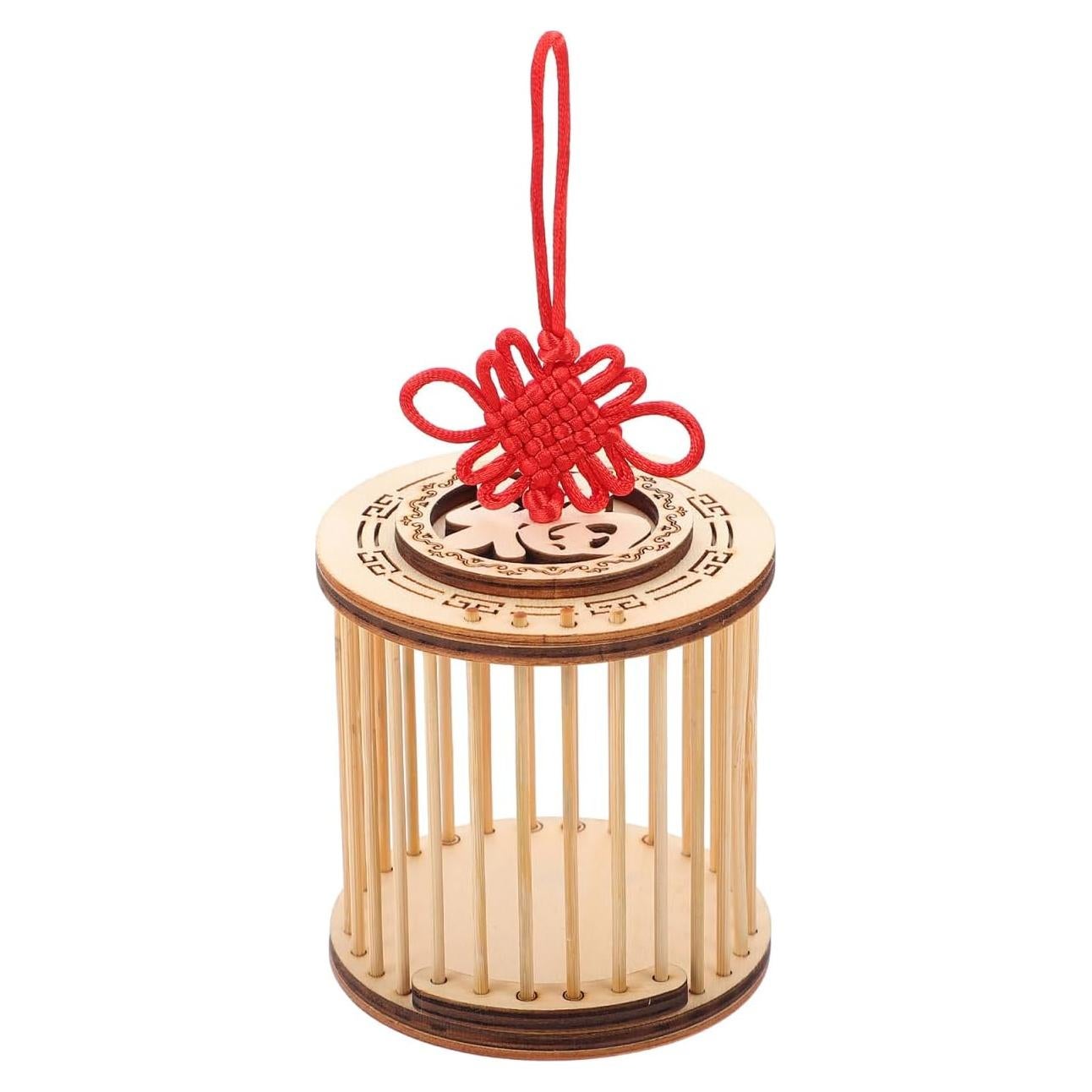 Caja de Grillos Balacoo Square - Jaula de Madera 22.1x20.3cm