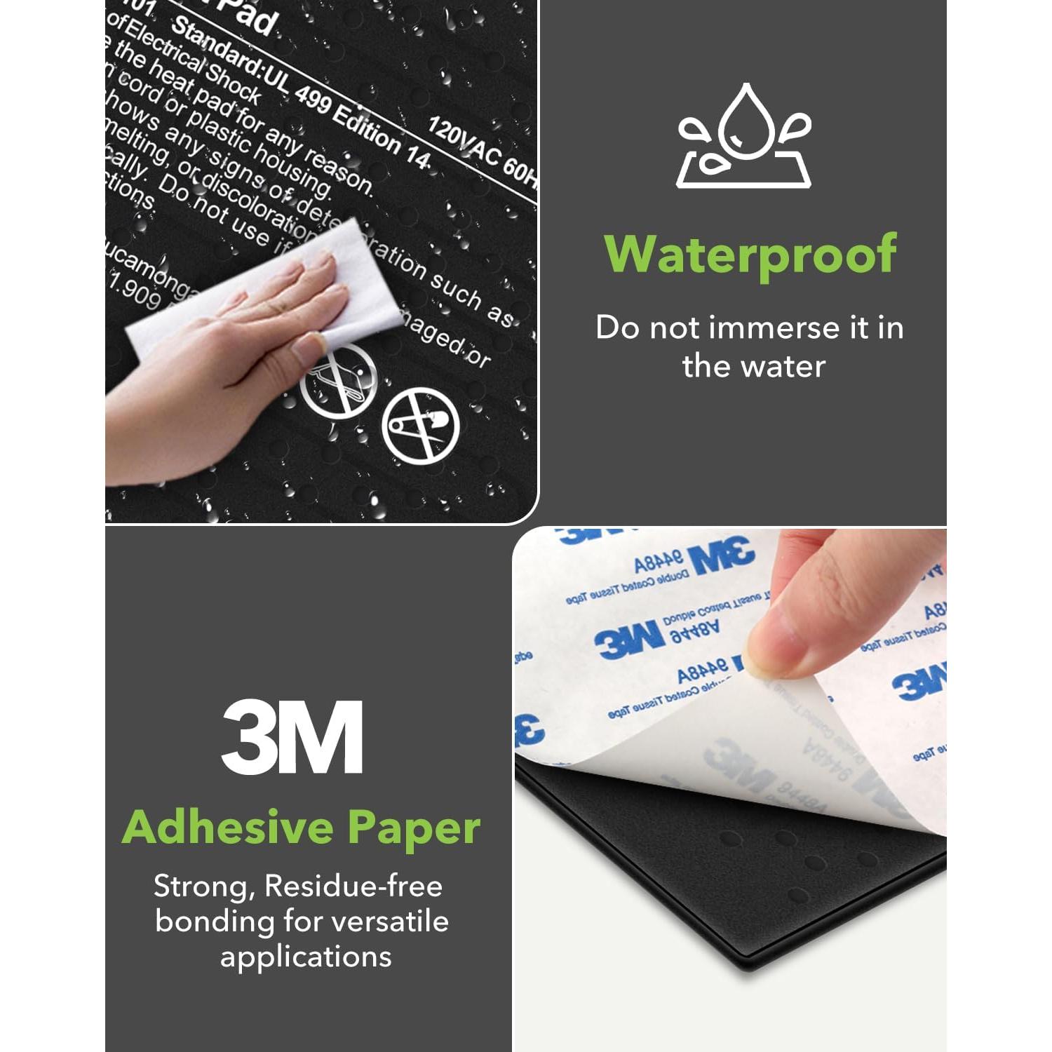 Almohadilla Térmica BN-LINK 15.24x20.32cm 8W para Reptiles