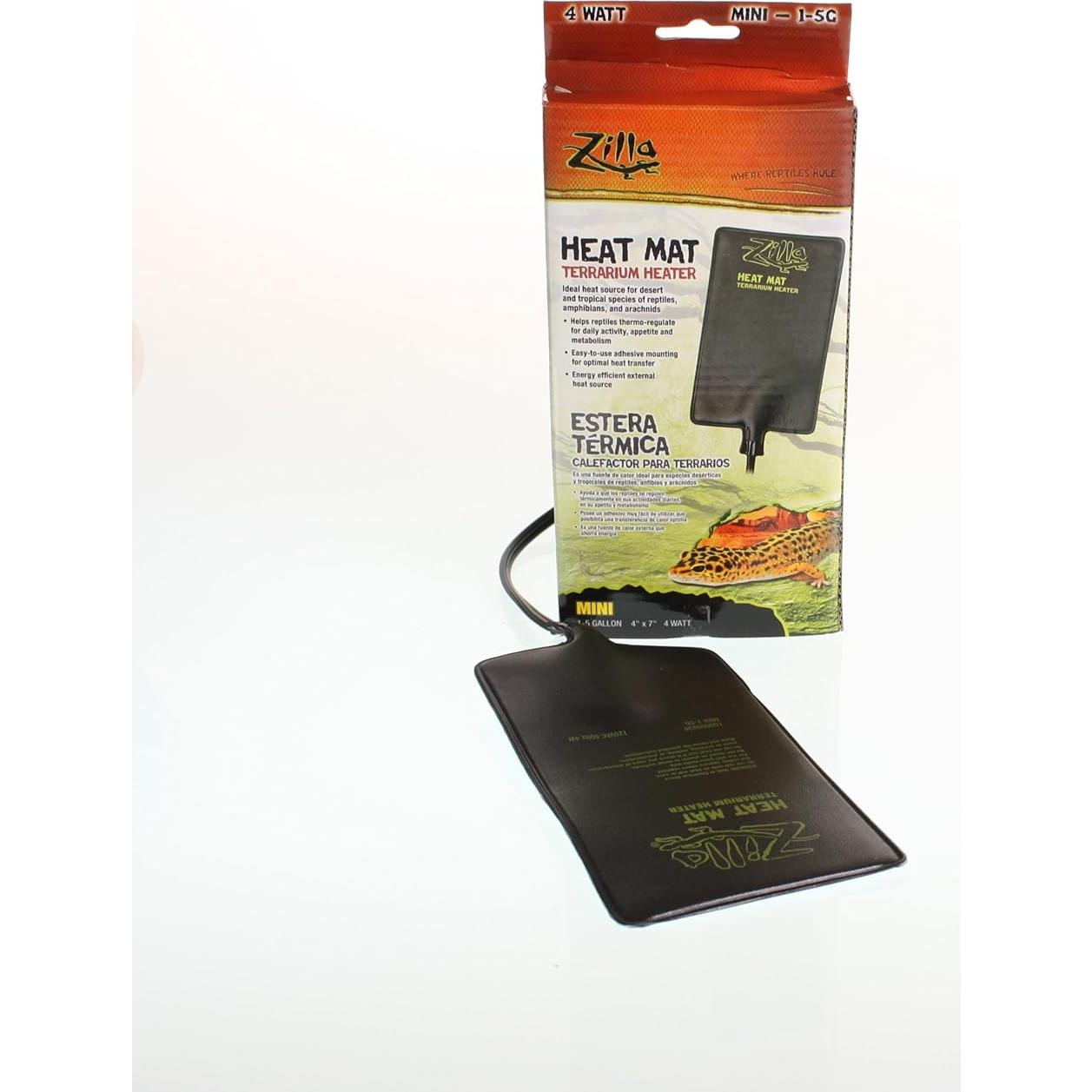 MATE DE CALOR PARA TERRARIO Zilla 11.4x3.8 cm Eficiente