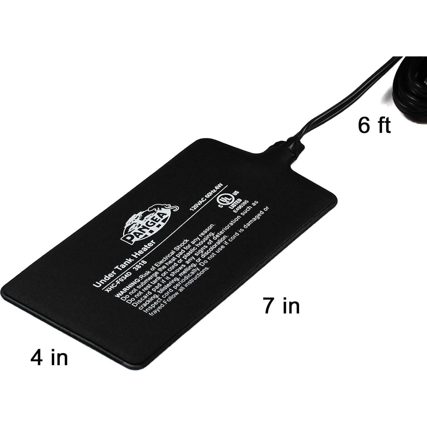 Almohadilla Térmica Pangea UTH4x7 para Reptiles 10x17 cm