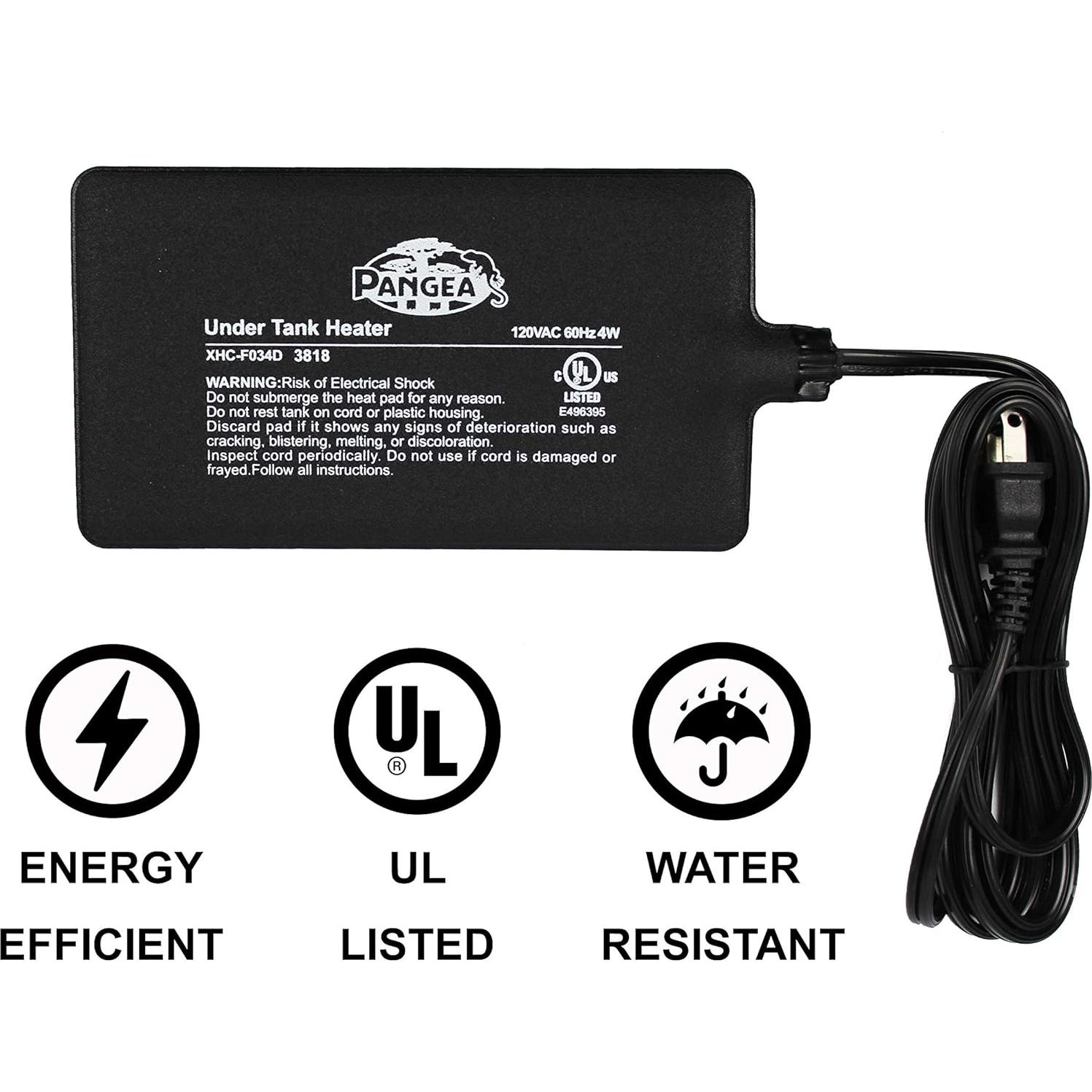 Almohadilla Térmica Pangea UTH4x7 para Reptiles 10x17 cm