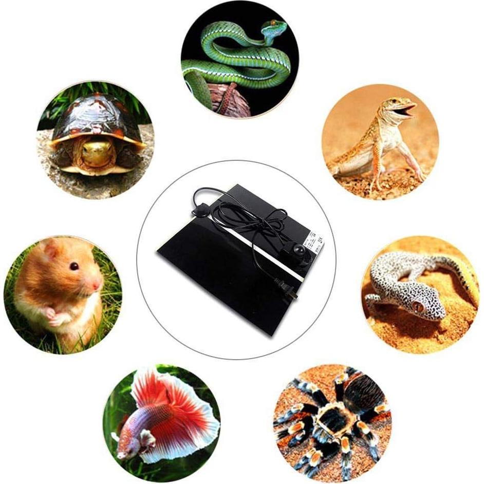 Almohadilla Térmica para Reptiles KABASI 20W 42x28cm Impermeable