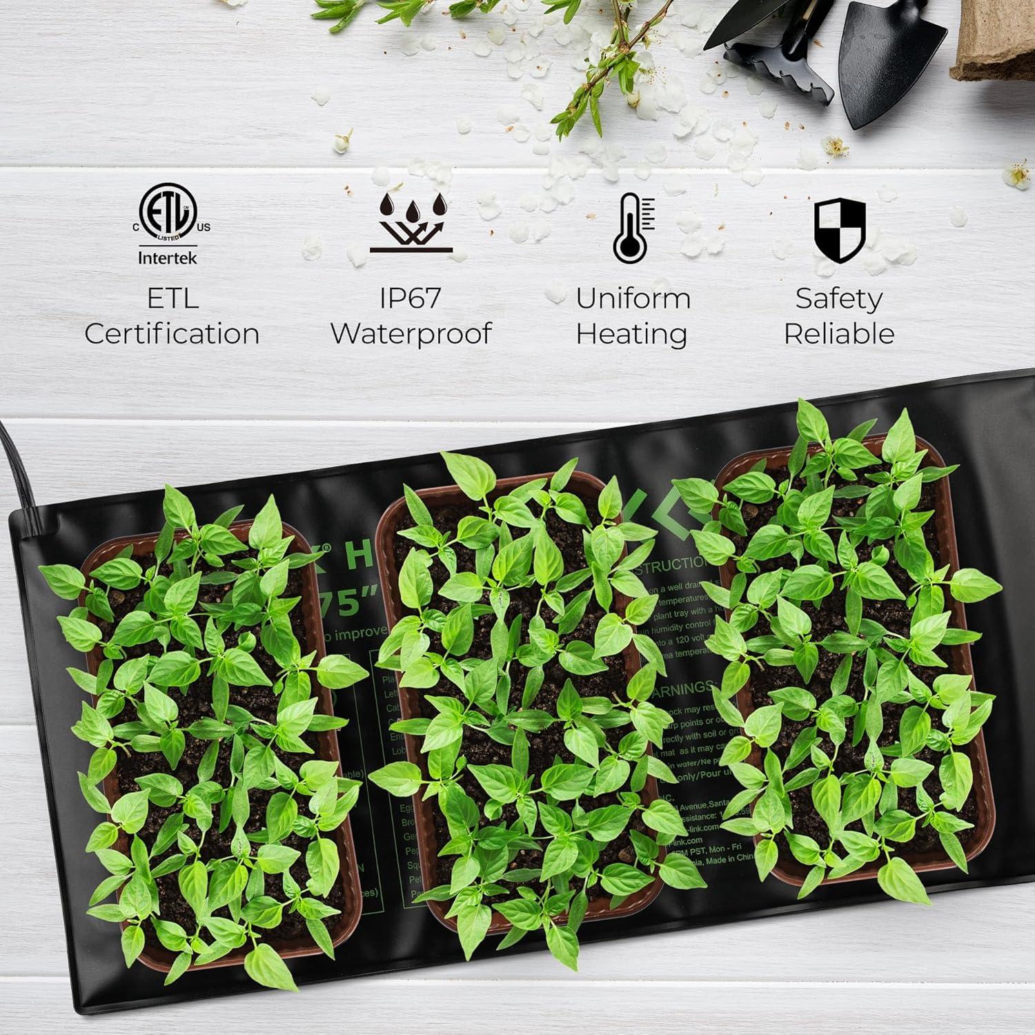 Alfombrilla Térmica BN-LINK 10" x 52.7cm con Termostato