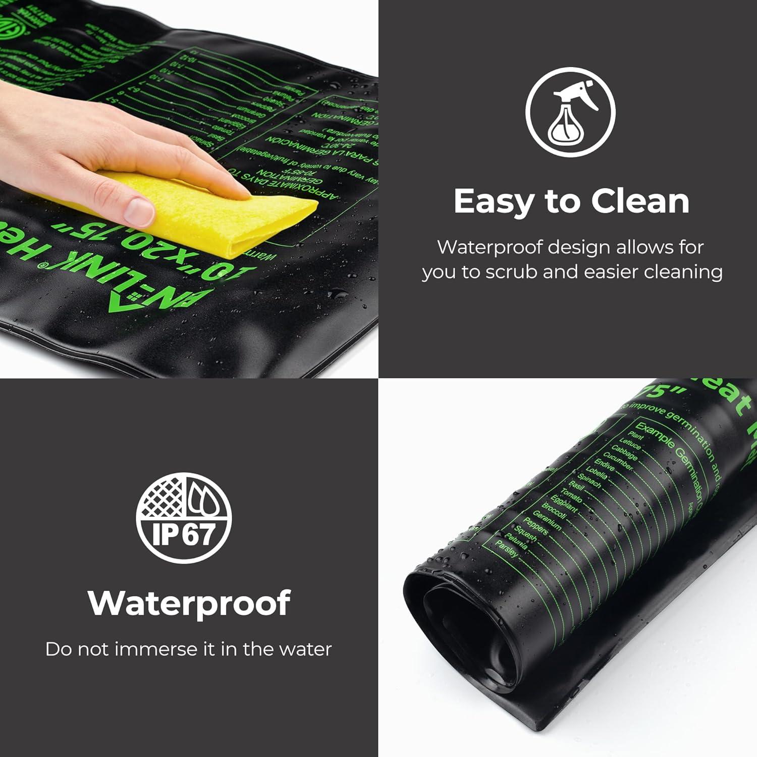 Alfombrilla Térmica BN-LINK 10" x 52.7cm con Termostato