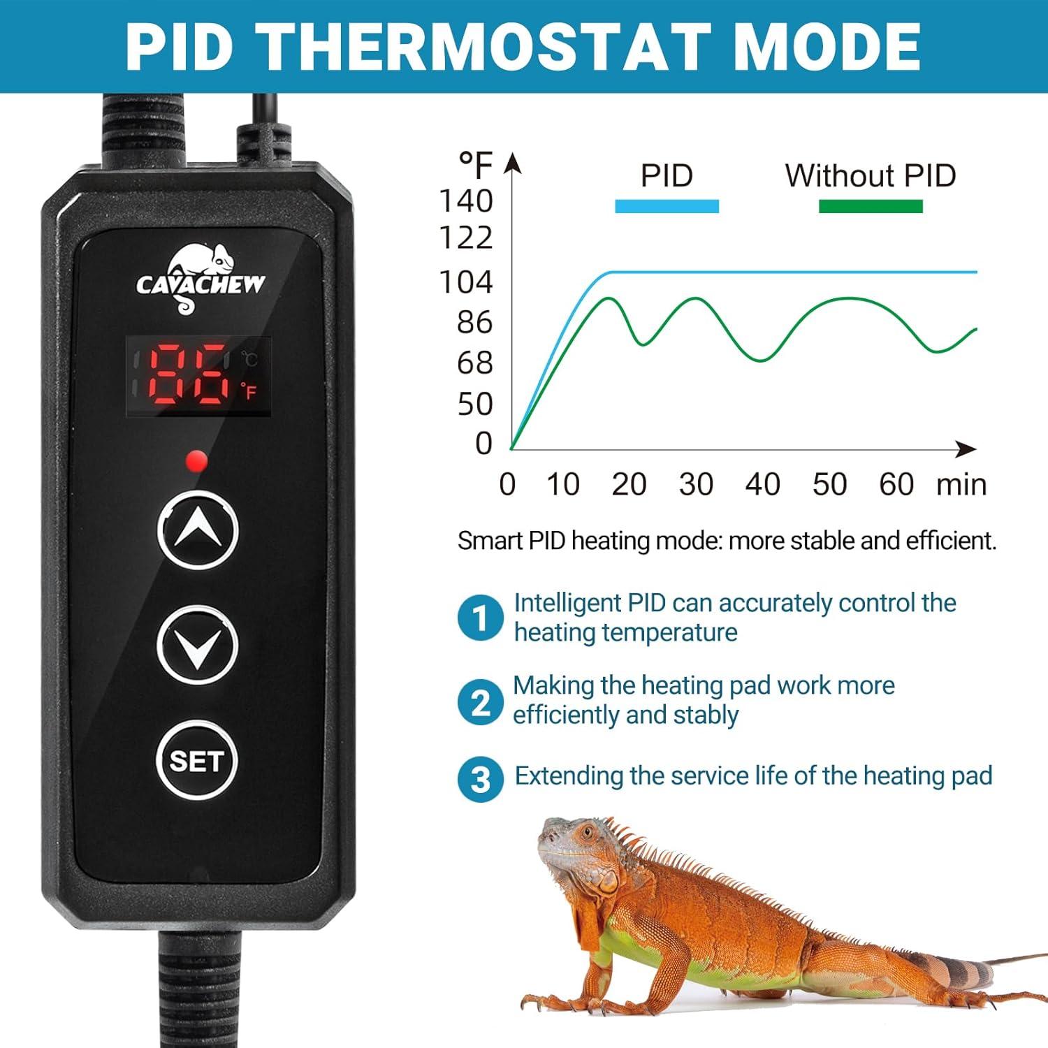 Almohadilla Térmica CAVACHEW 15x20 cm 8W con Termostato