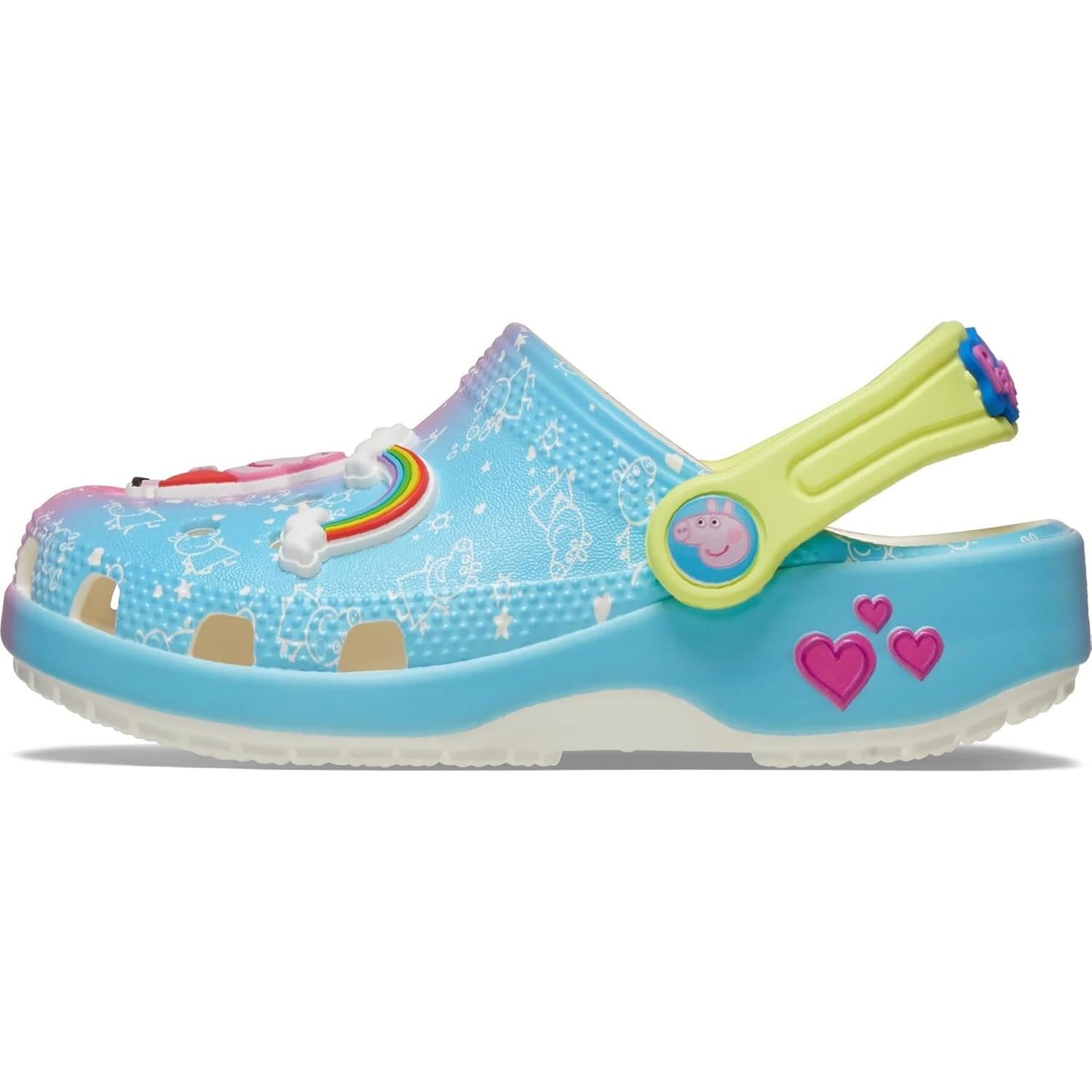 Zuecos Clásicos Crocs Peppa Pig Unisex Niños Multicolor