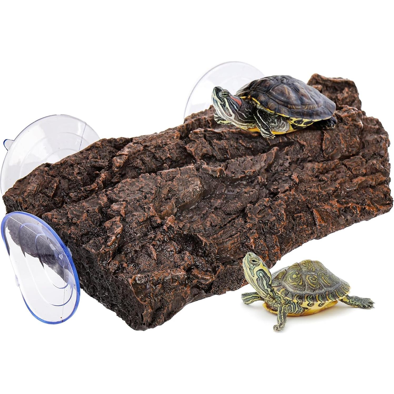 Plataforma de Sol ZENFUN para Tortugas y Reptiles - Resina Natural