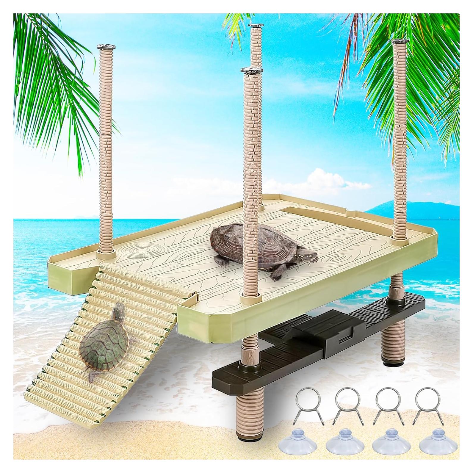 Plataforma Flotante para Tortugas Keedolla Grande 40.6x28cm