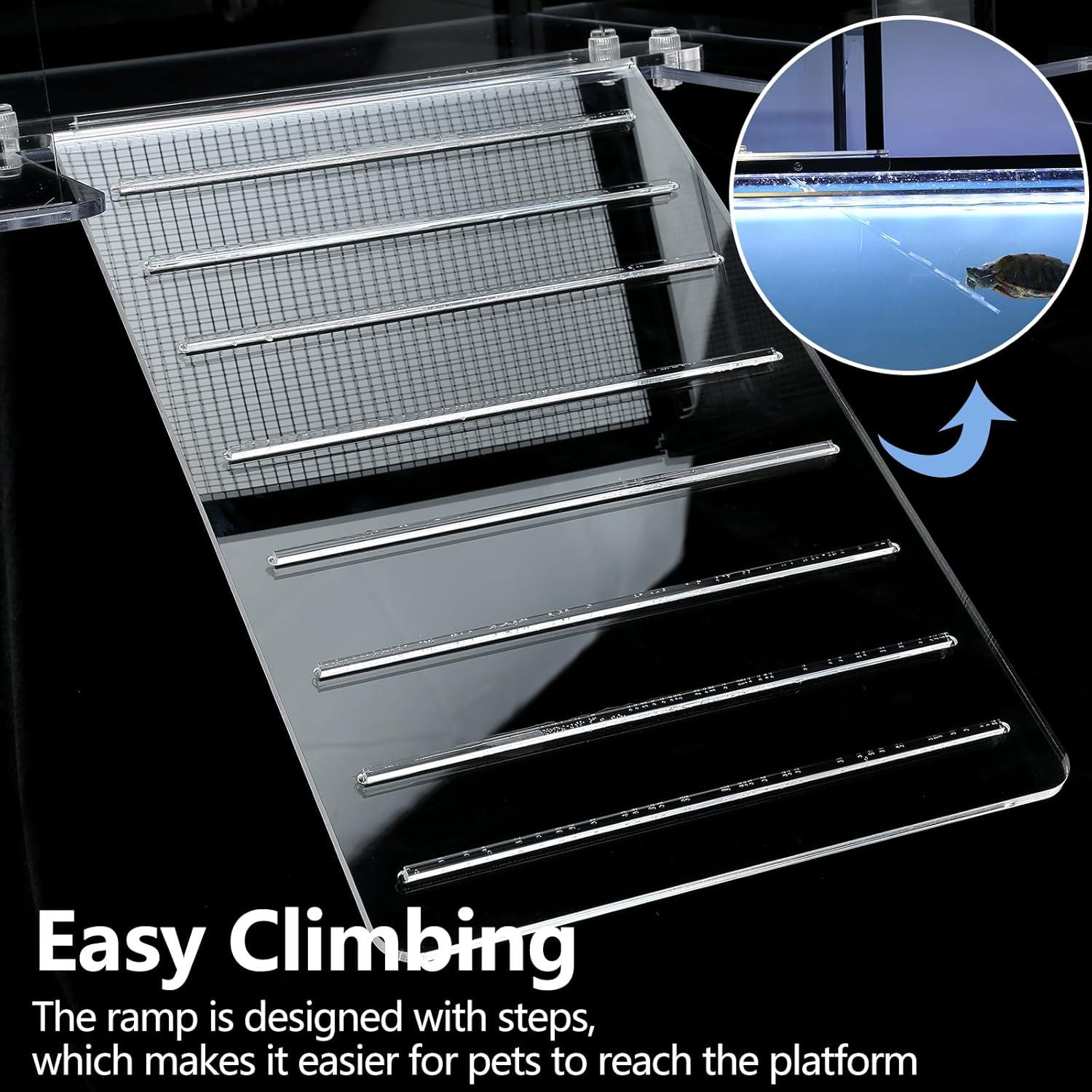 Plataforma de Sol para Tortugas Leyouland UT-12, 30.48x35.56cm