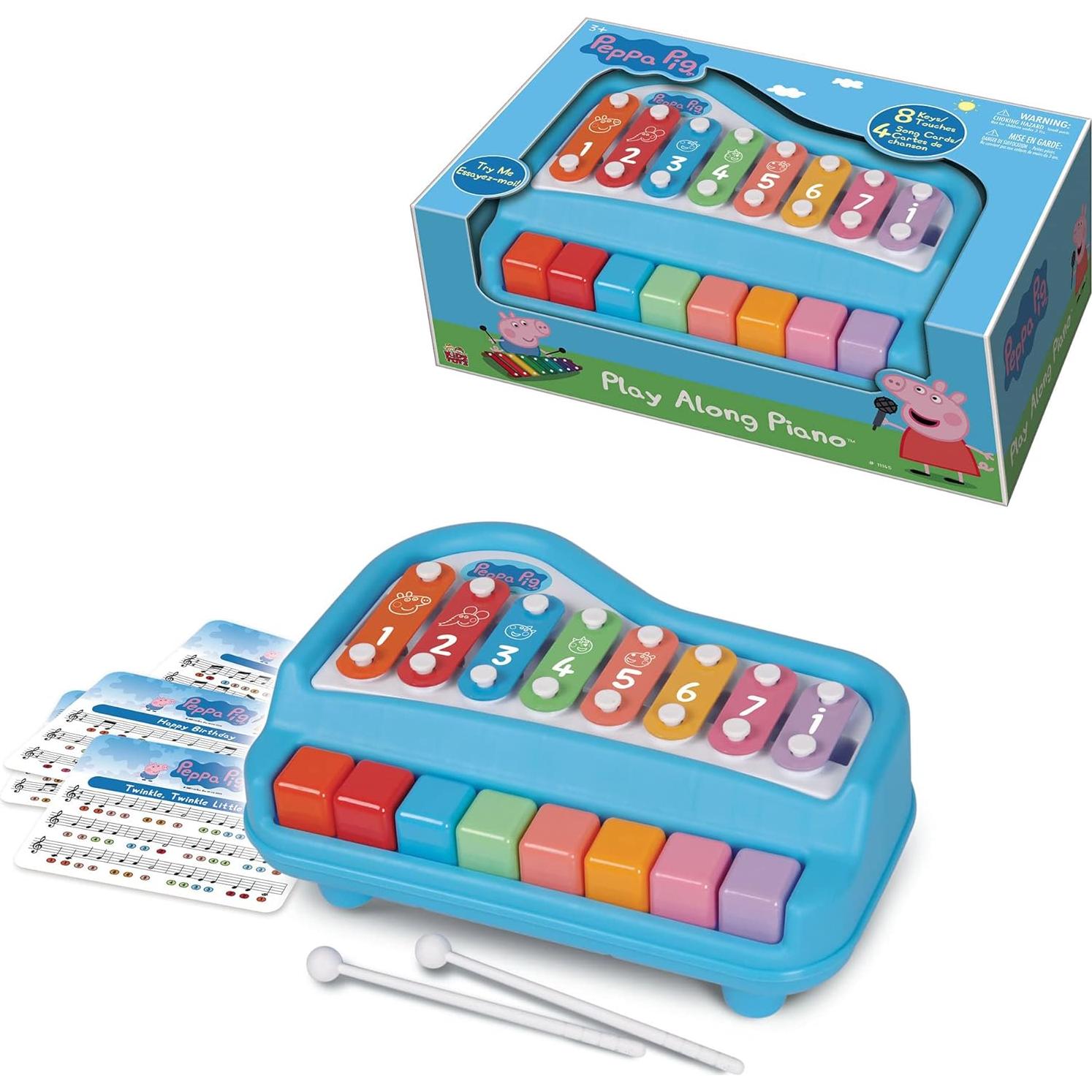 Piano y Xilófono Peppa Pig 2 en 1 para Niños 3+