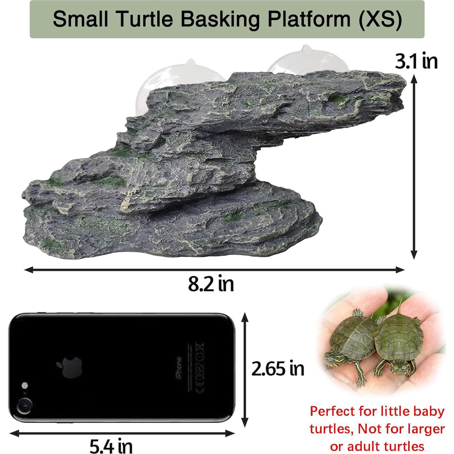 Plataforma de Sol para Tortugas Kathson - Rampa Escalonada Mediana