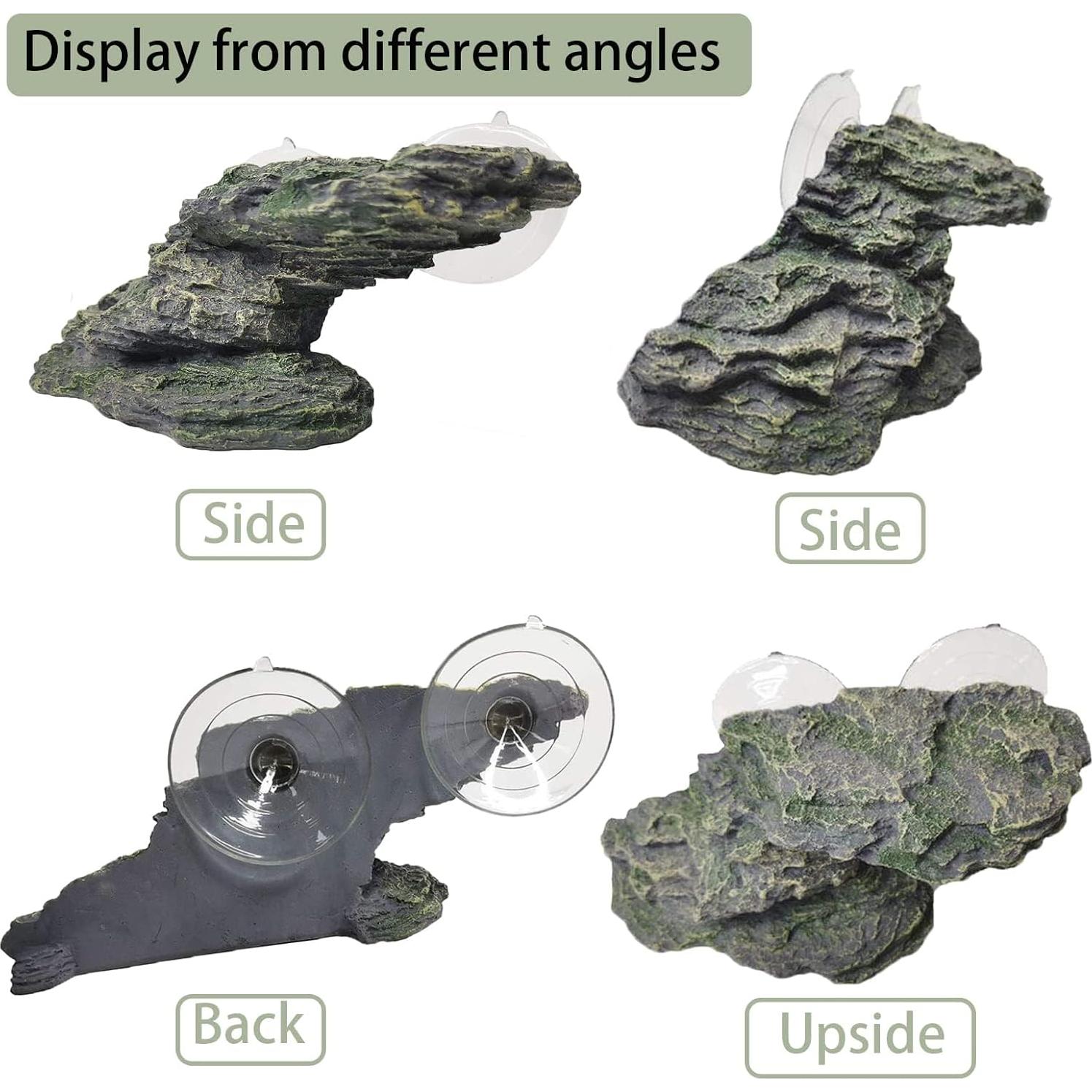 Plataforma de Sol para Tortugas Kathson - Rampa Escalonada Mediana