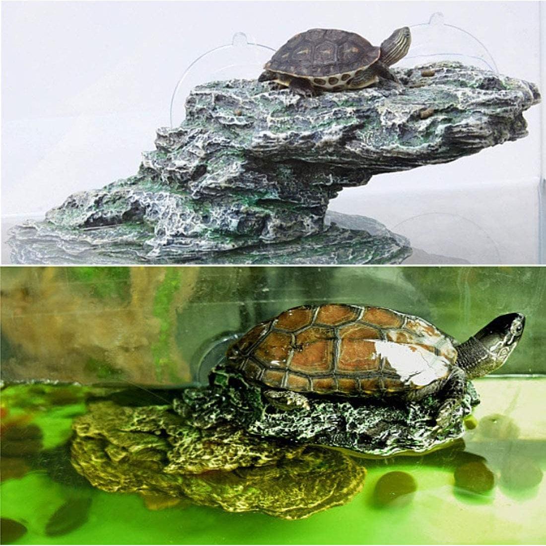 Plataforma de Sol para Tortugas Kathson - Rampa Escalonada Mediana