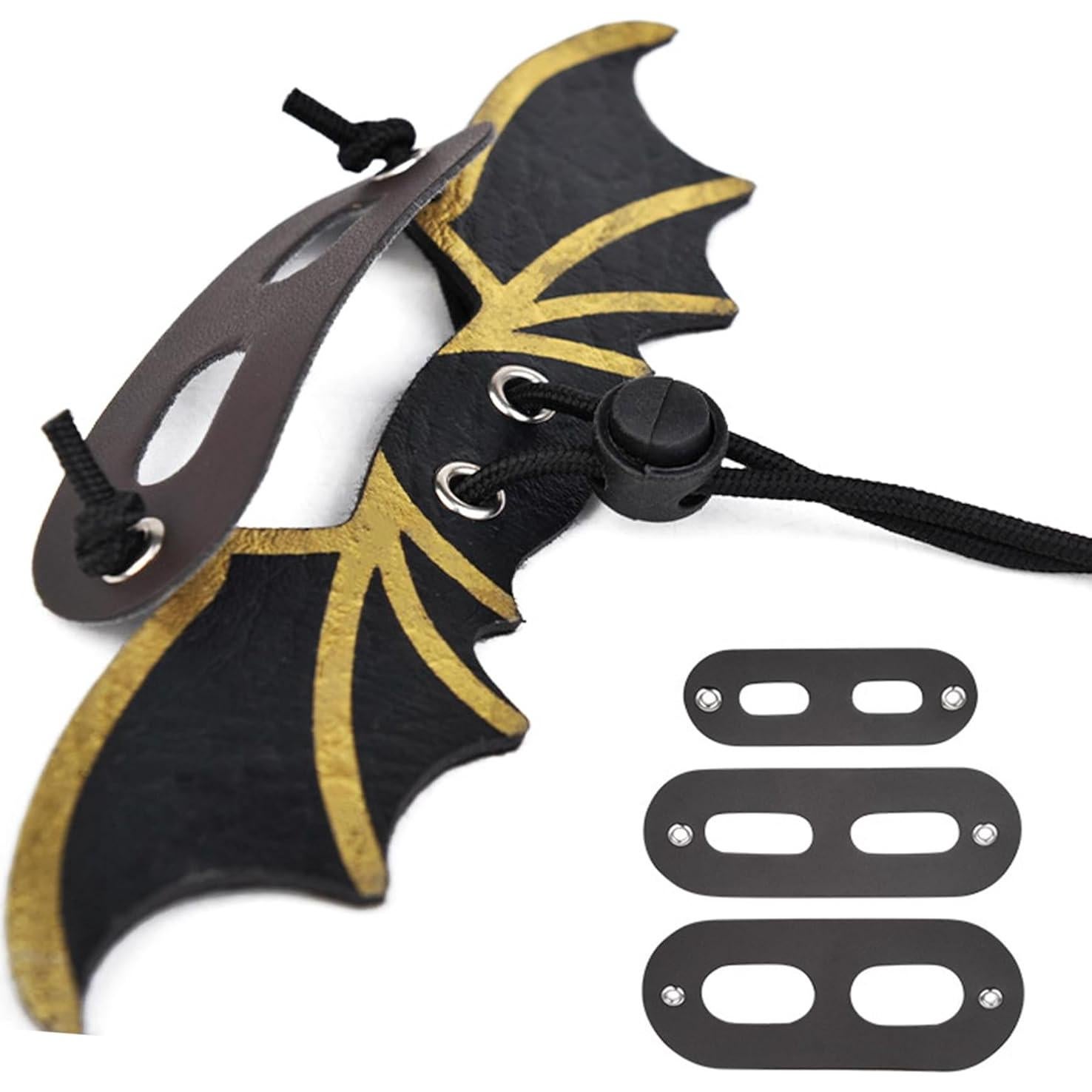 Correa y Arnés Ajustable para Dragón Barbudo ZukoCert Negro