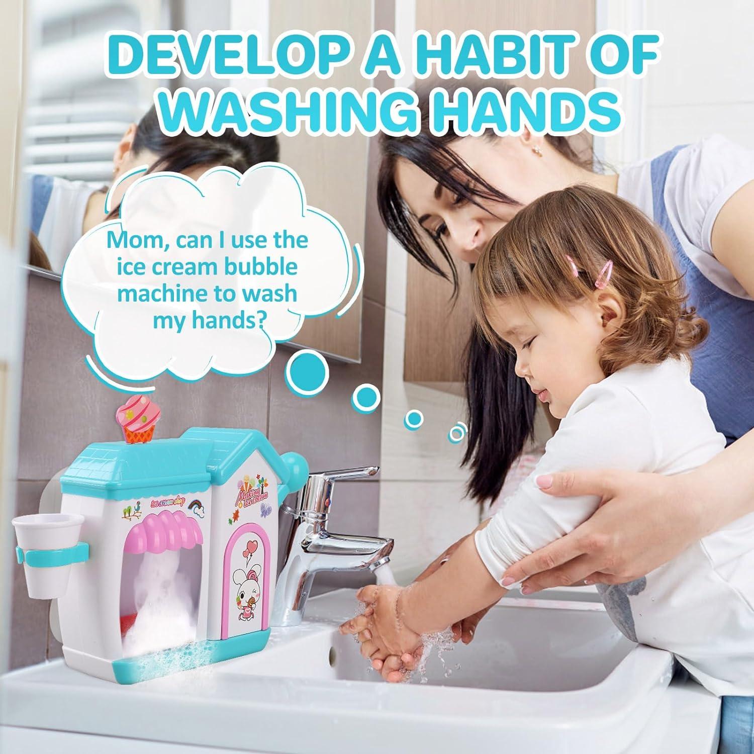 Juguete de Baño Gretex Helado de Burbujas Azul 28.5x15.8cm